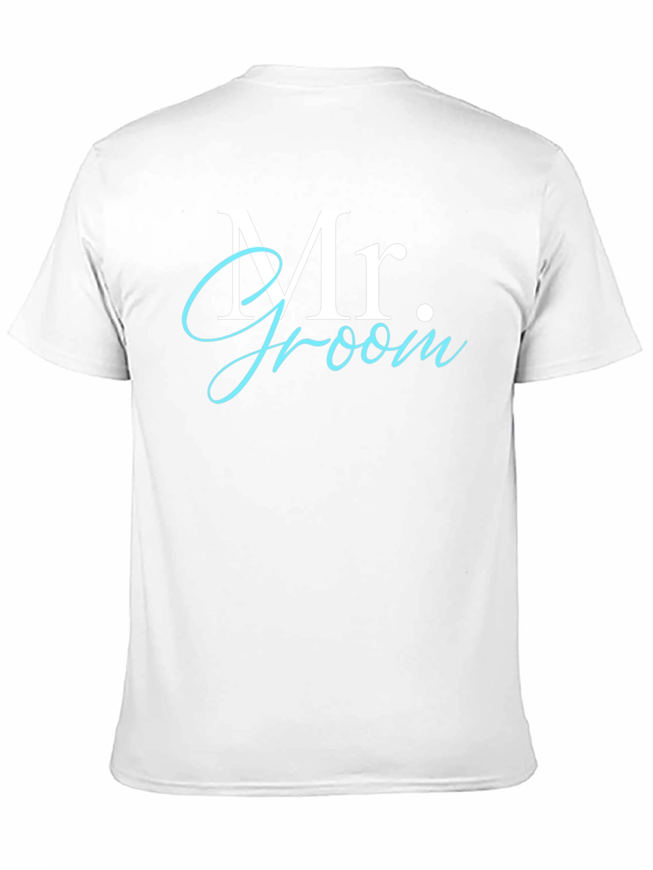 Mr. Groom Wedding T-Shirt - Stylish Groomsmen Apparel