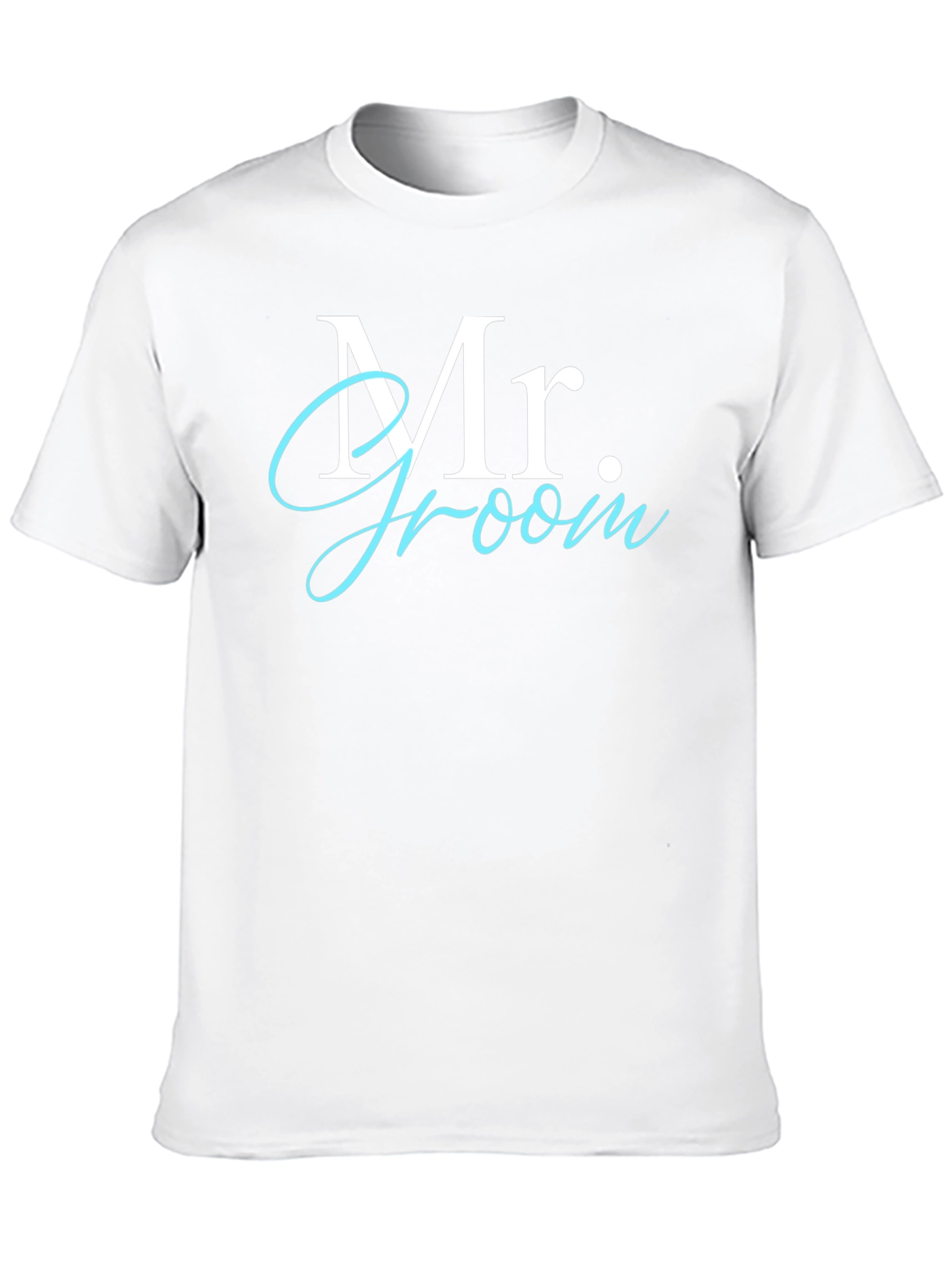 Mr. Groom Wedding T-Shirt - Stylish Groomsmen Apparel