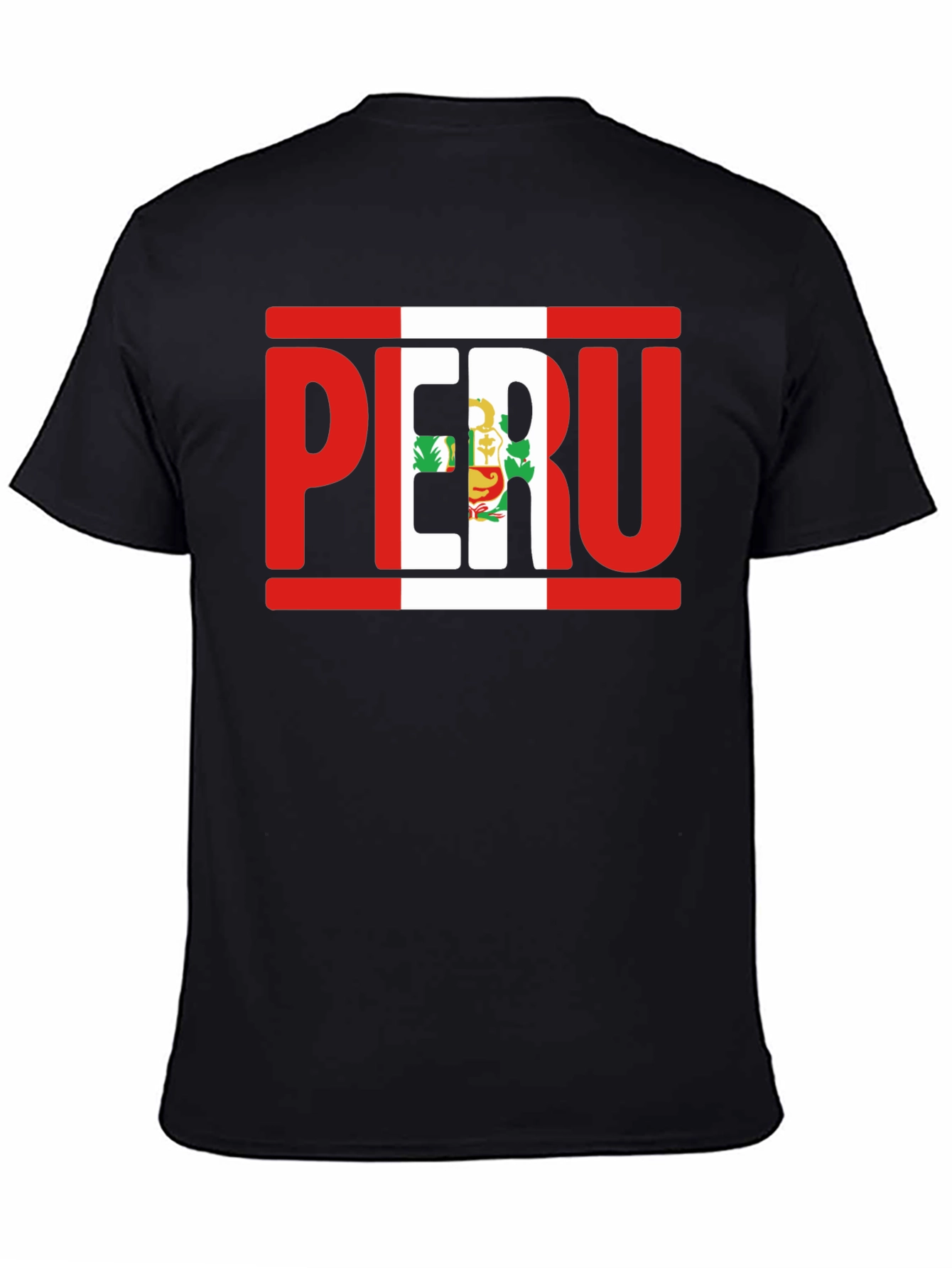 Peru Flag T-Shirt Country Pride Tee
