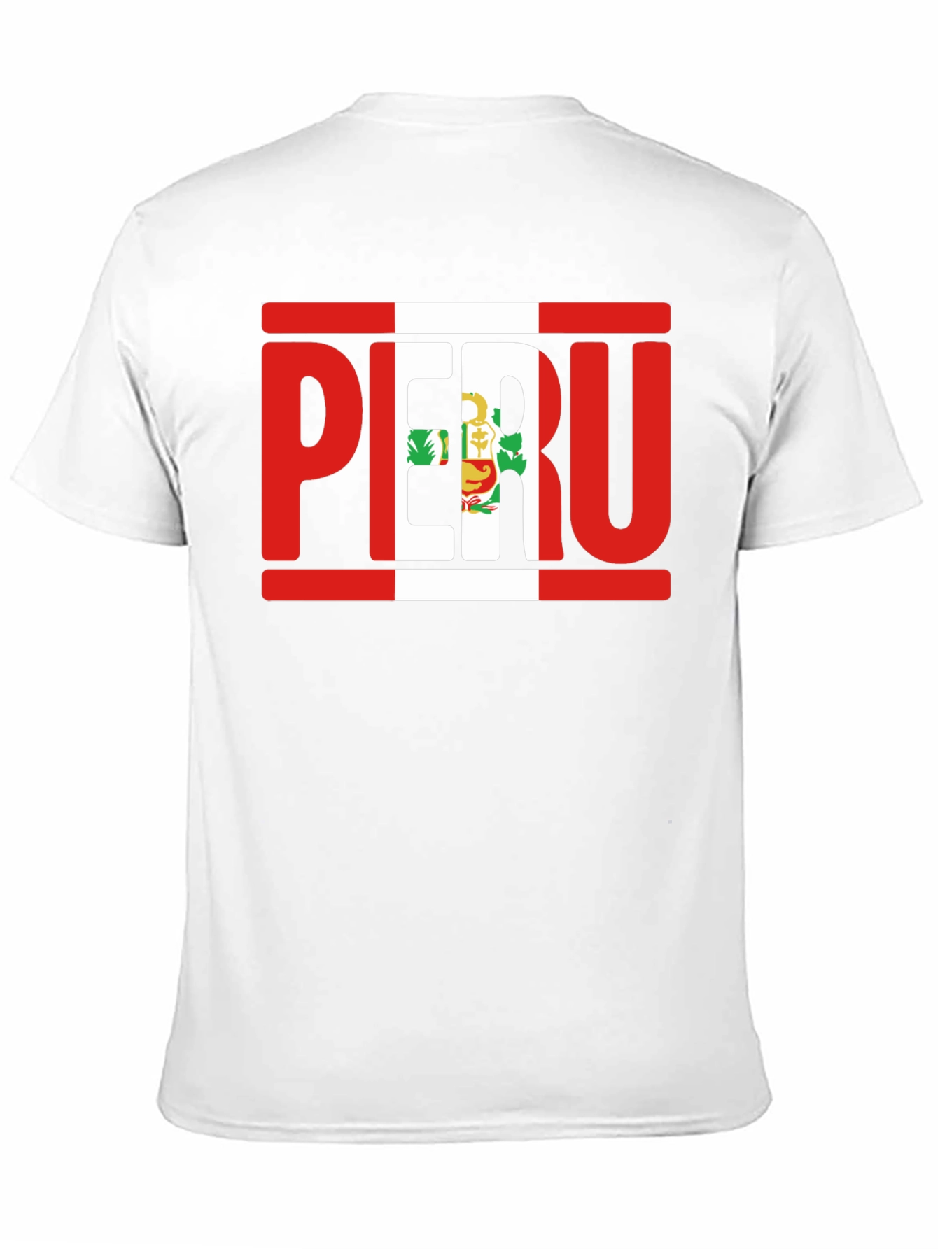 Peru Flag T-Shirt Country Pride Tee