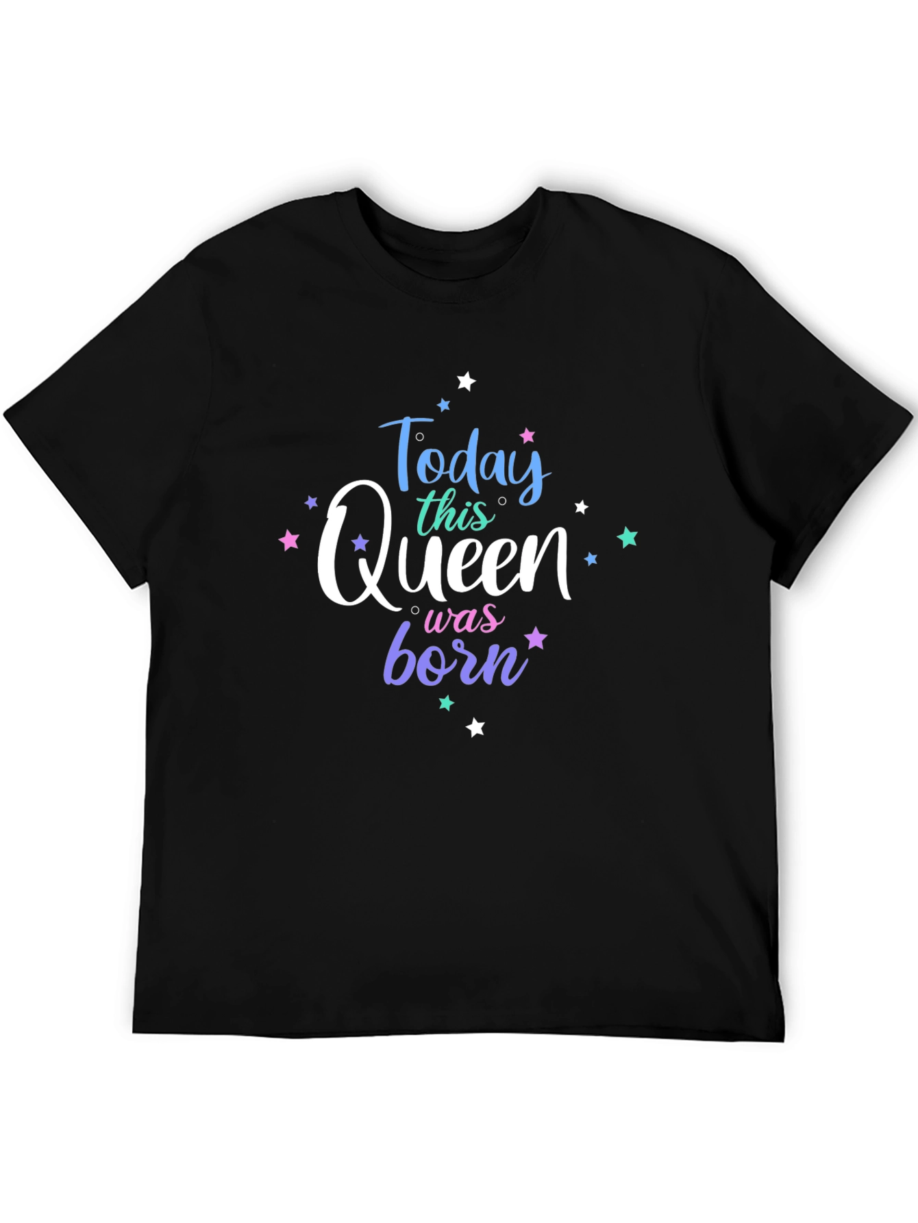 Today This Queen Was Born Graphic Tee