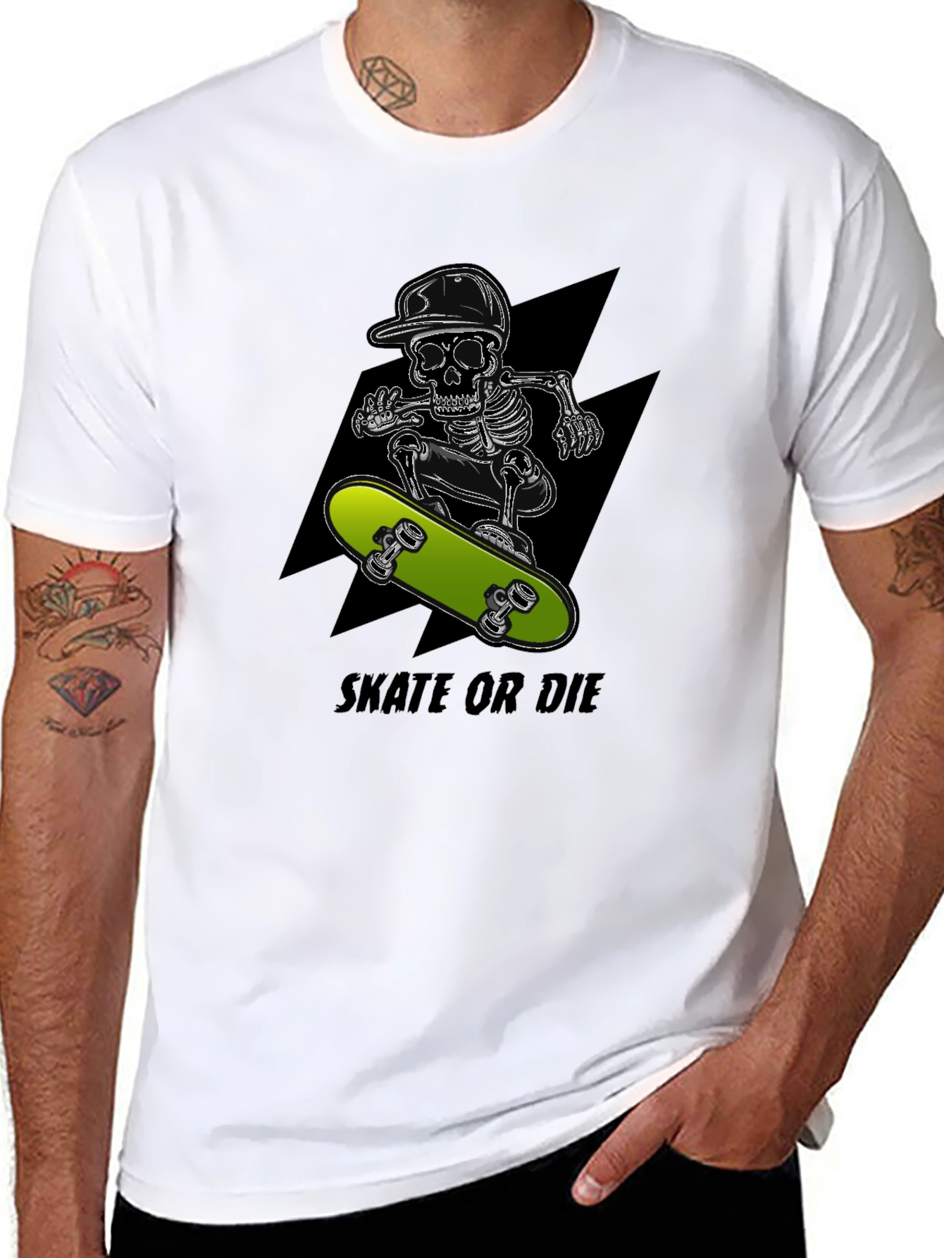Skate or Die Graphic Tee
