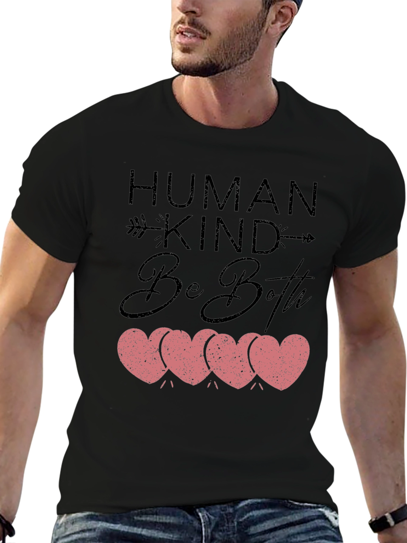 Human Kind Be Both Heart Tee