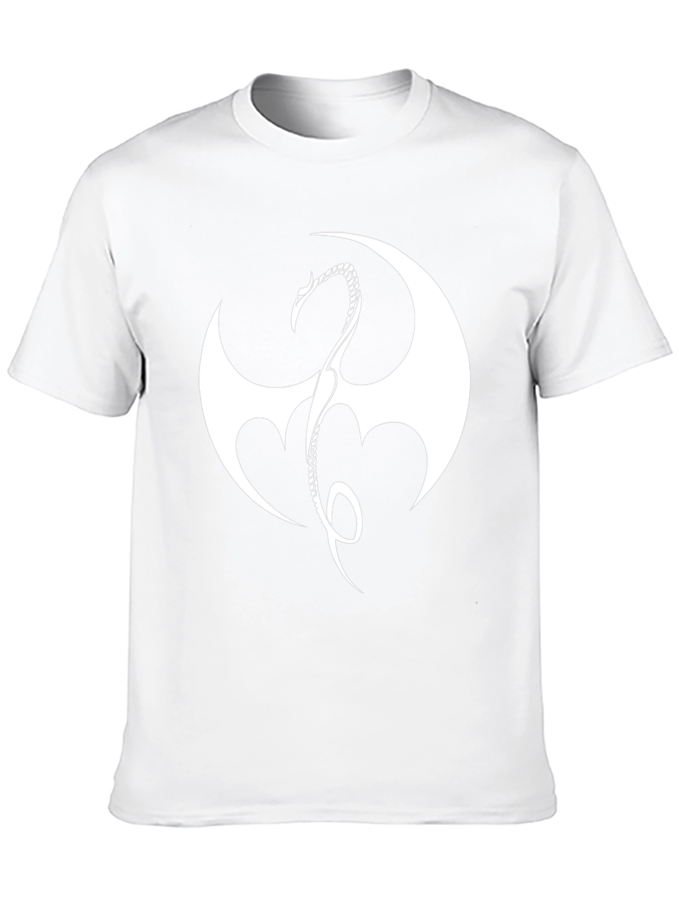 Iron Fist Dragon Logo Black T-Shirt