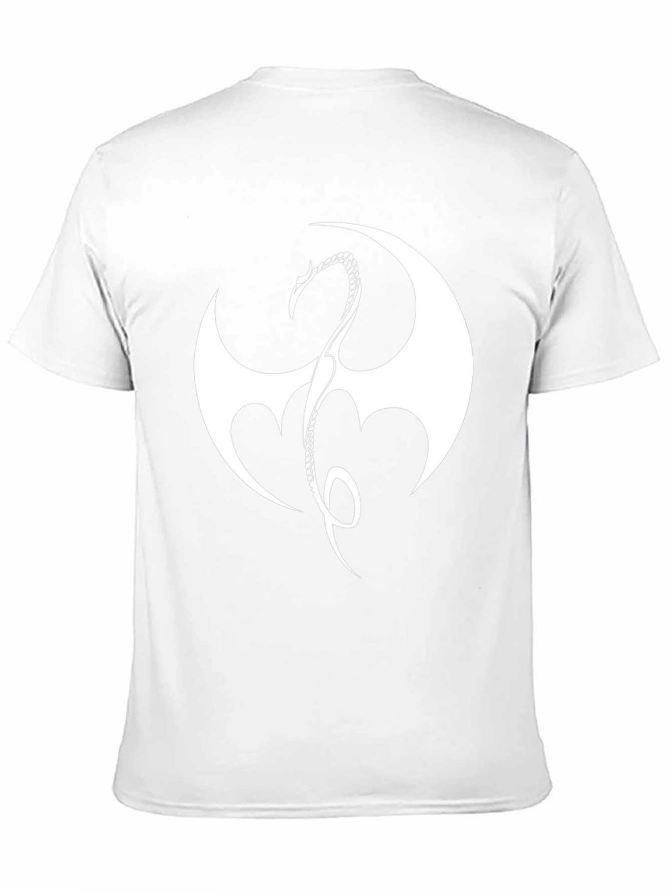 Iron Fist Dragon Logo Black T-Shirt