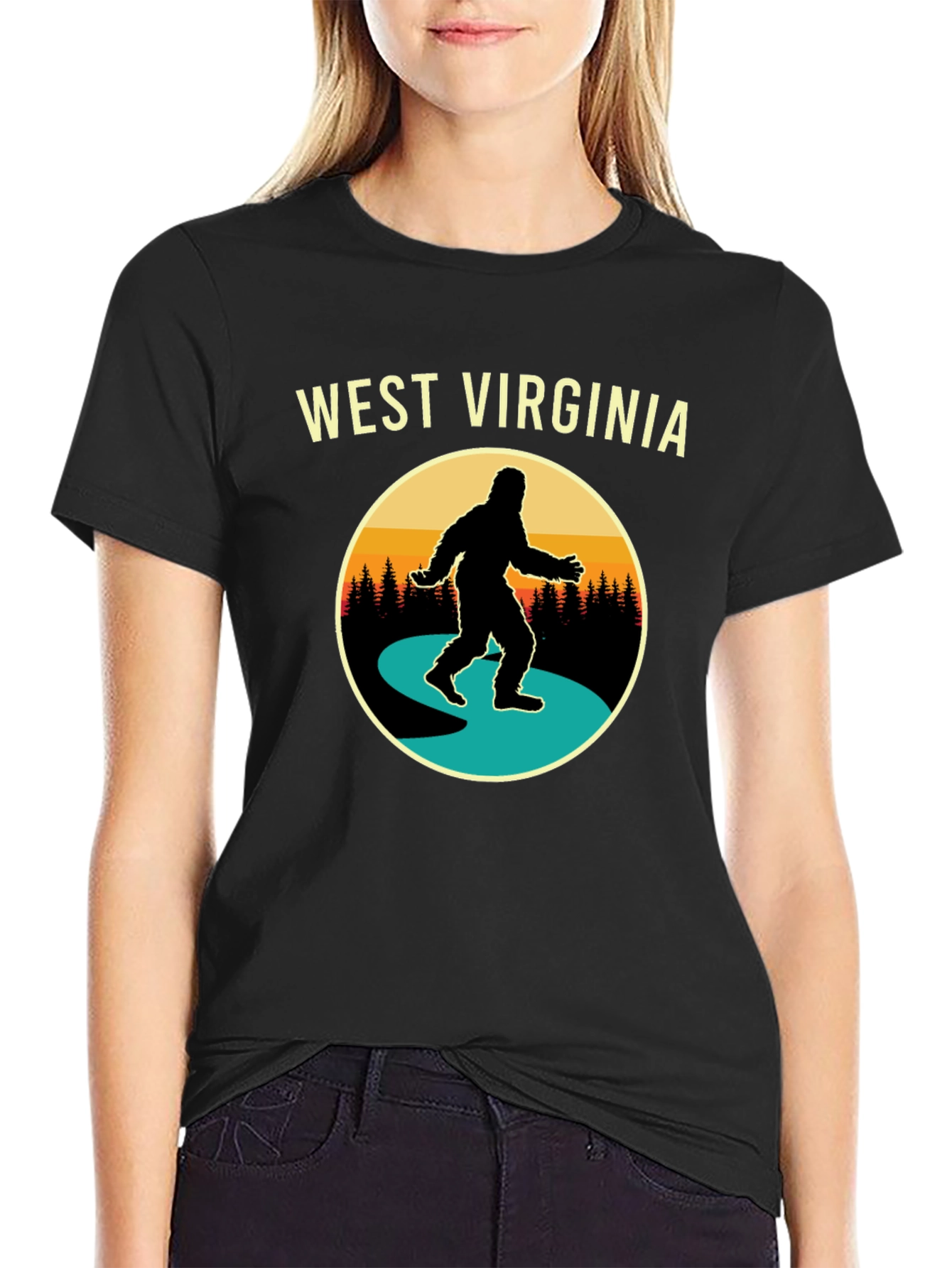 West Virginia Bigfoot T-Shirt