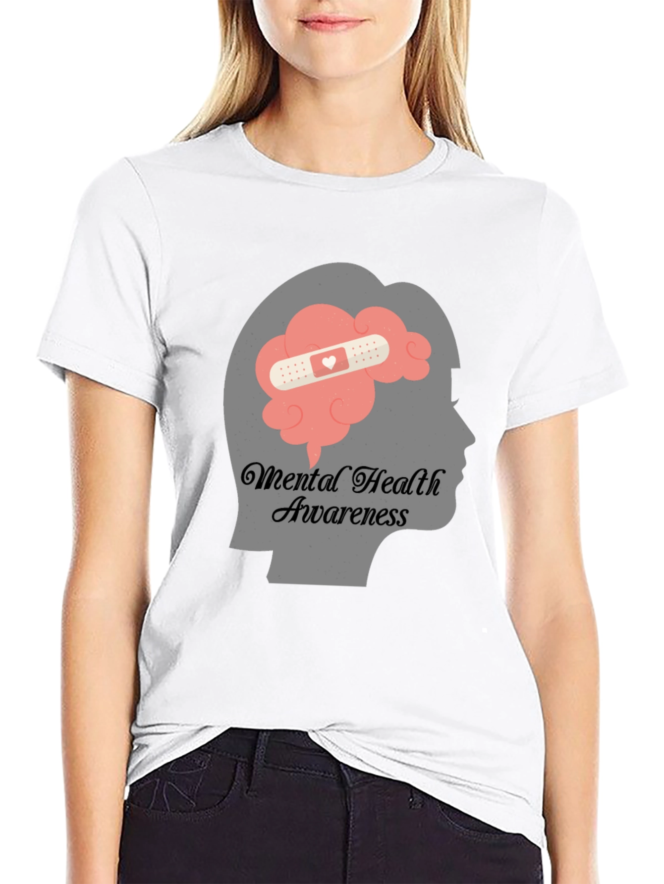 Mental Health Awareness Graphic T-Shirt