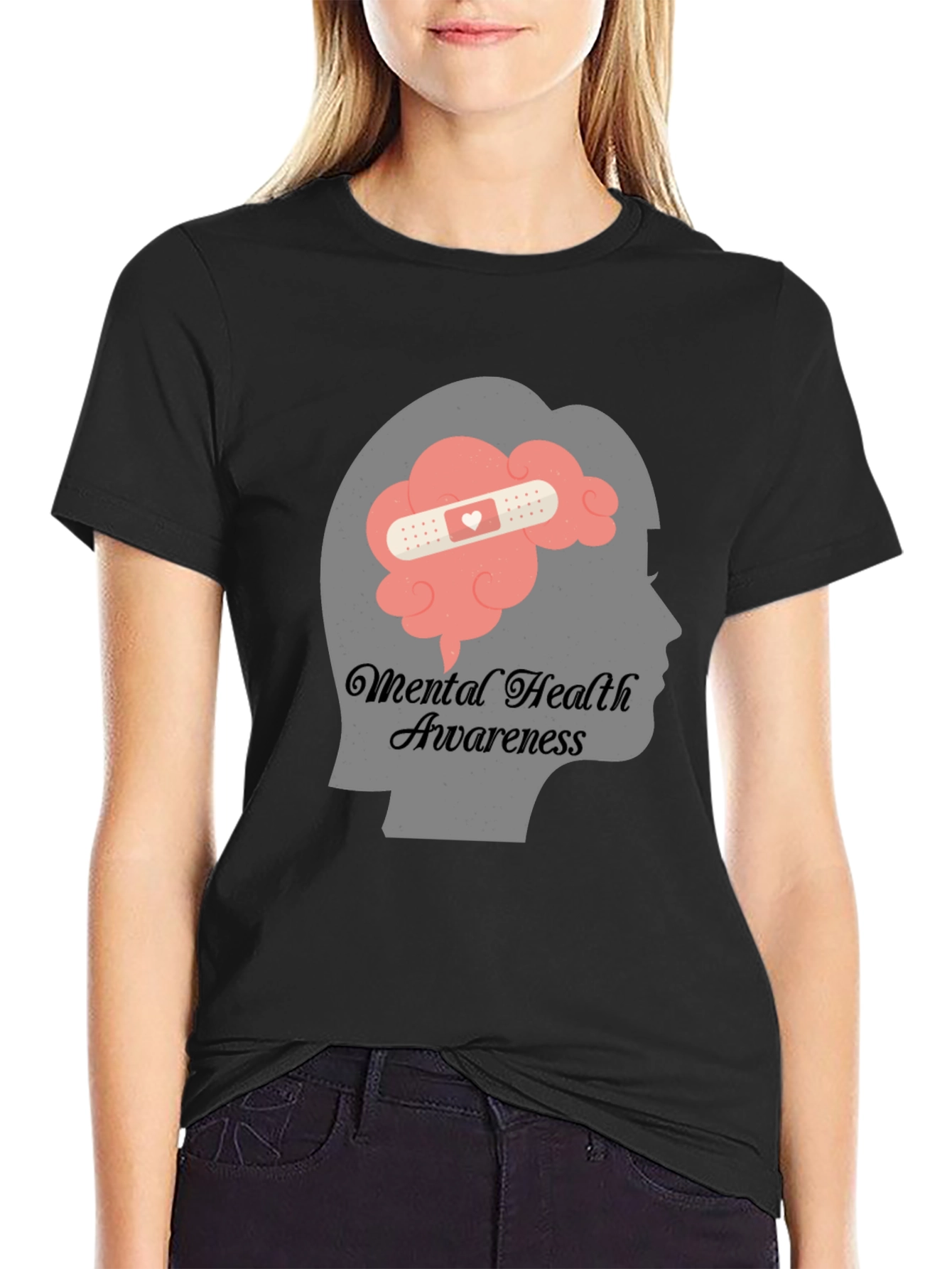 Mental Health Awareness Graphic T-Shirt