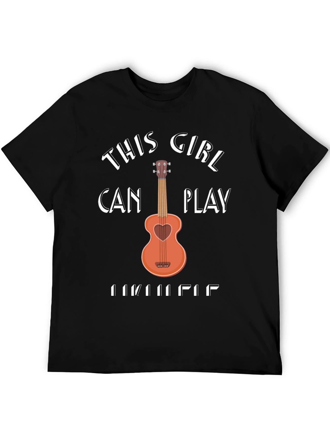 This Girl Can Play Ukulele T-Shirt