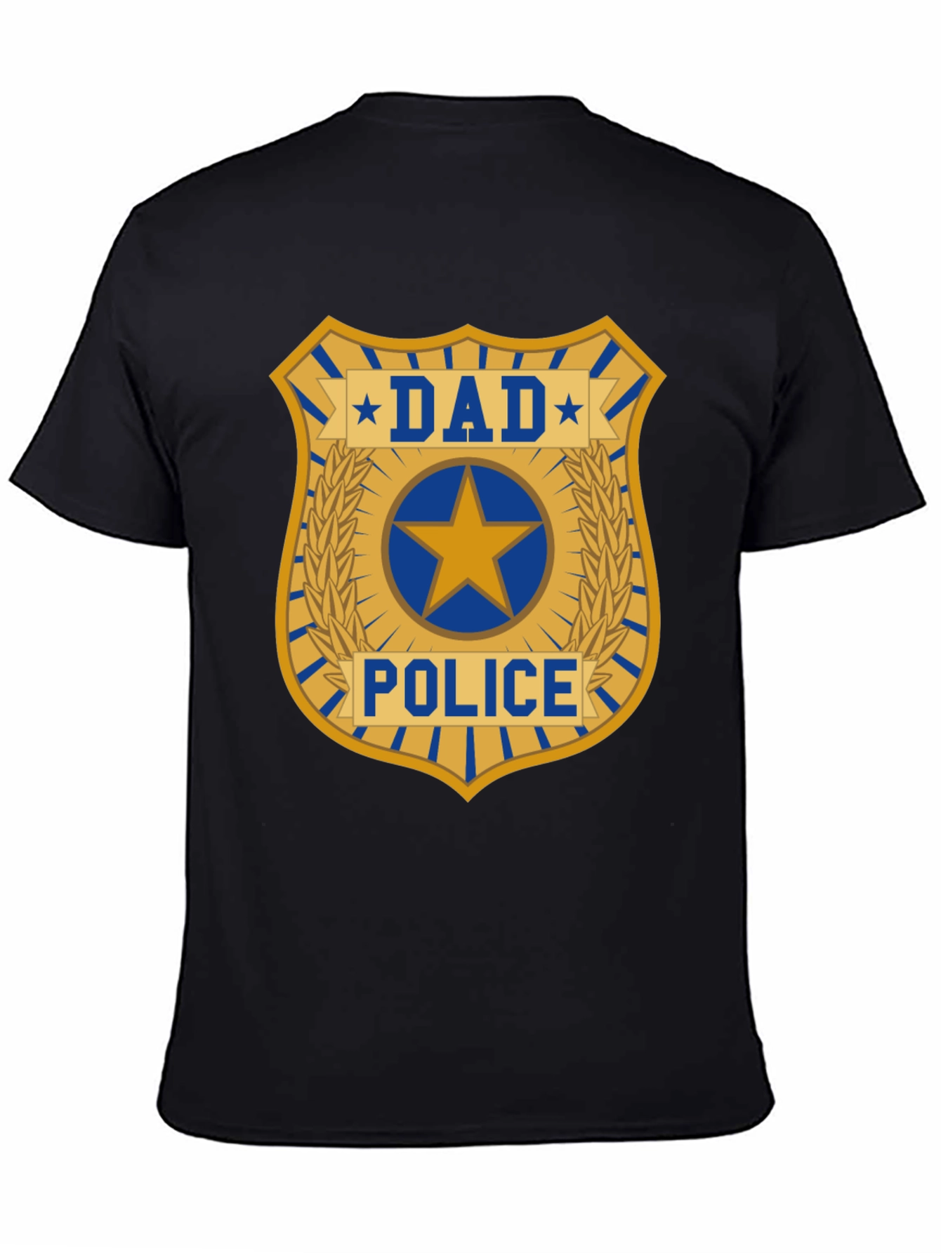 Dad Police T-Shirt - Funny Fathers Day Gift