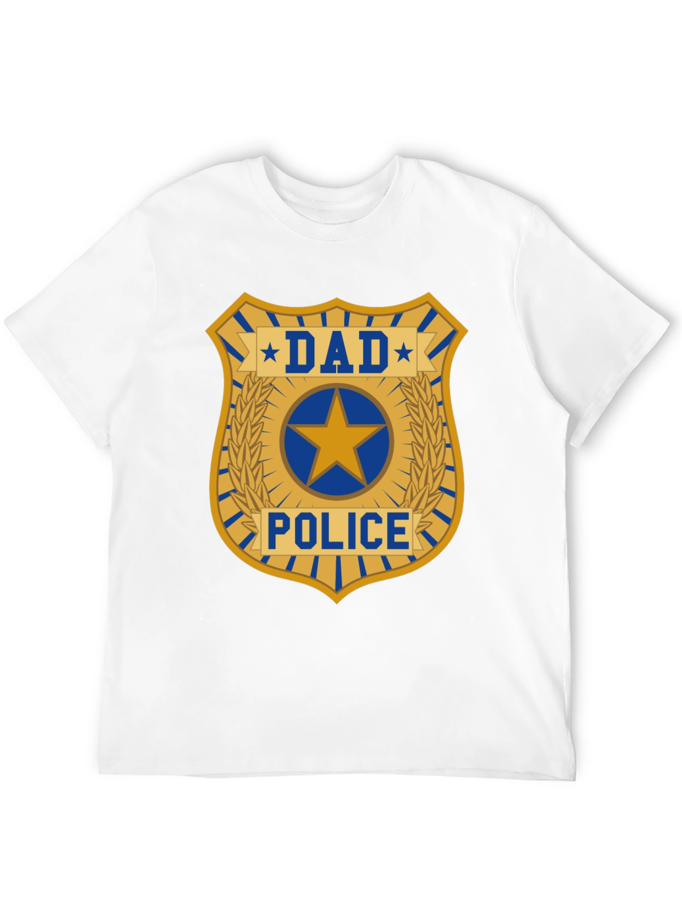 Dad Police T-Shirt - Funny Fathers Day Gift
