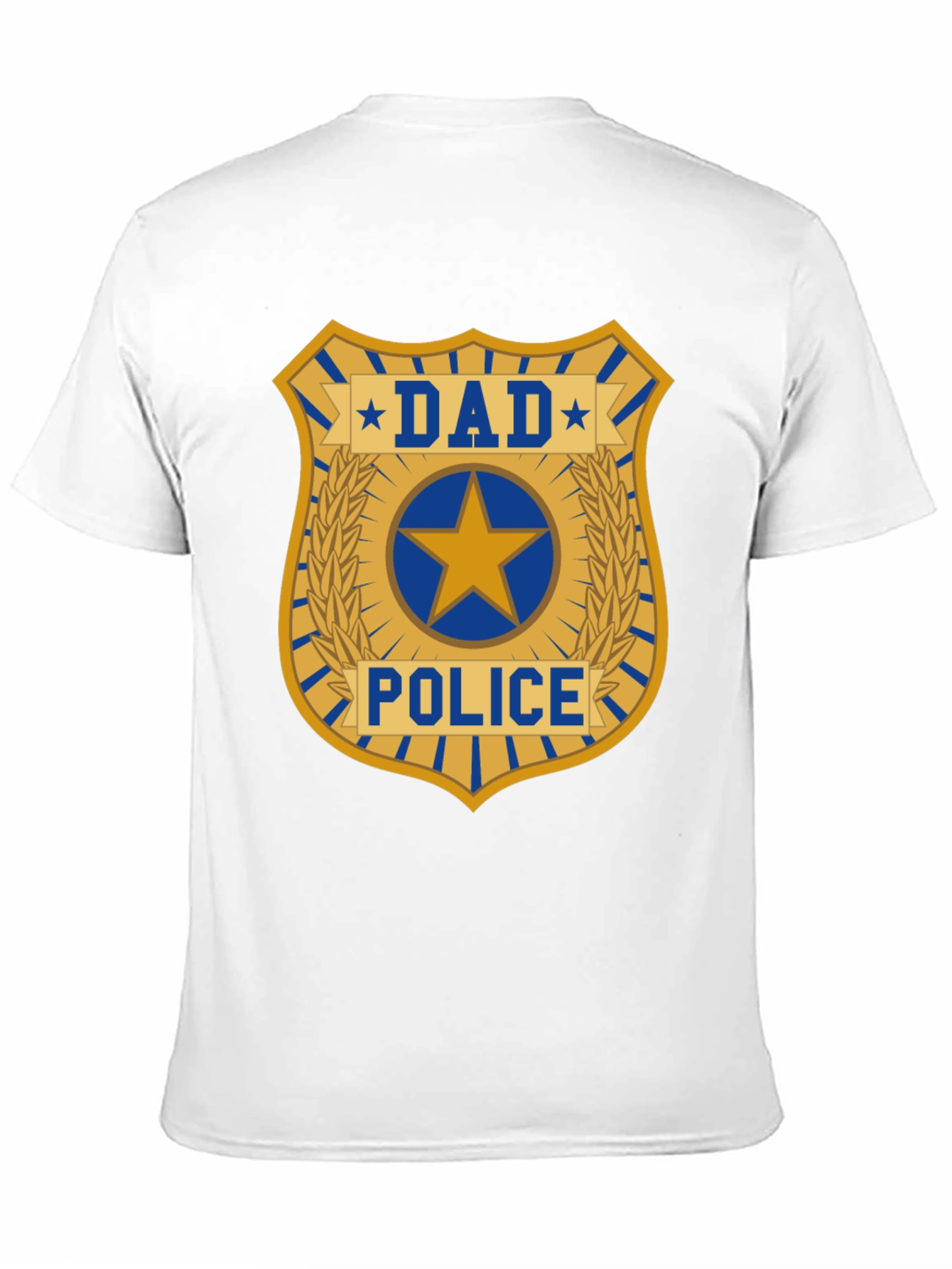 Dad Police T-Shirt - Funny Fathers Day Gift