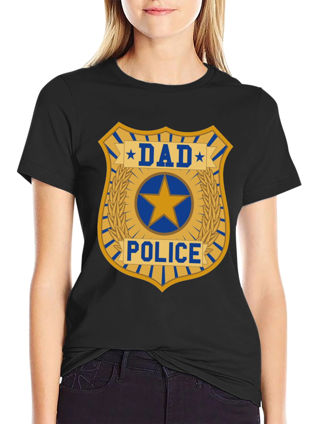 Dad Police T-Shirt - Funny Fathers Day Gift