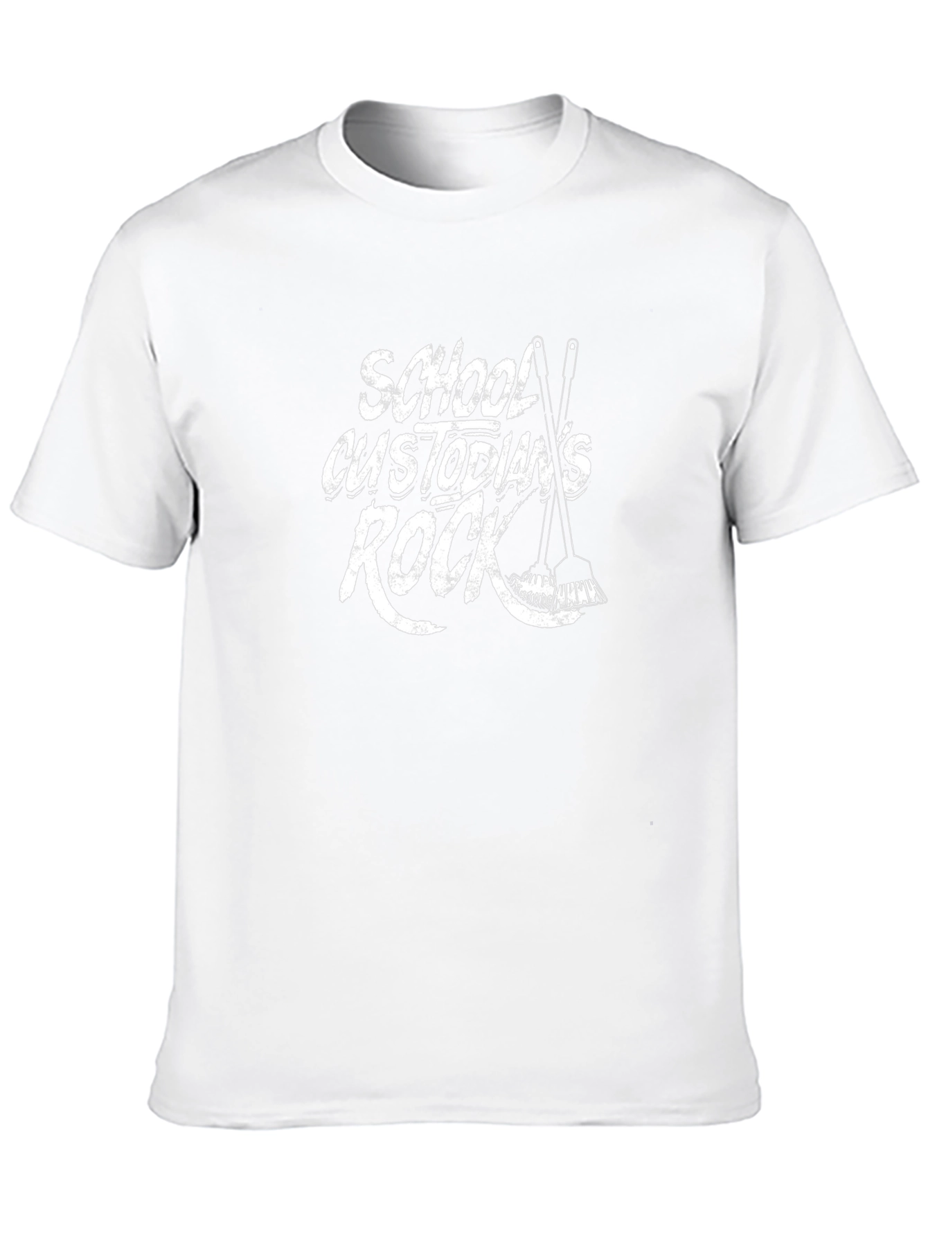 School Custodians Rock T-Shirt - Black