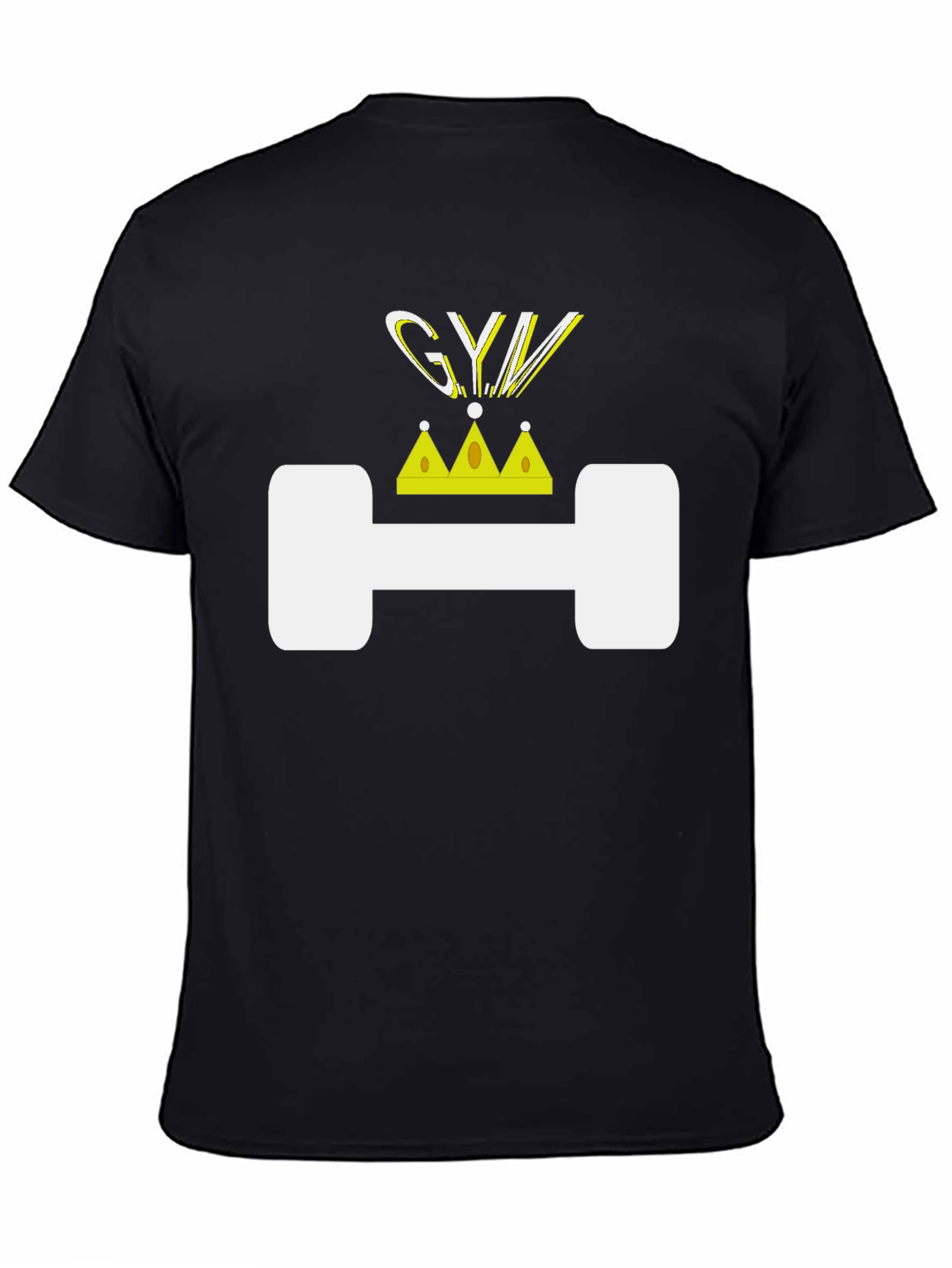 Gym King Graphic Tee - Black