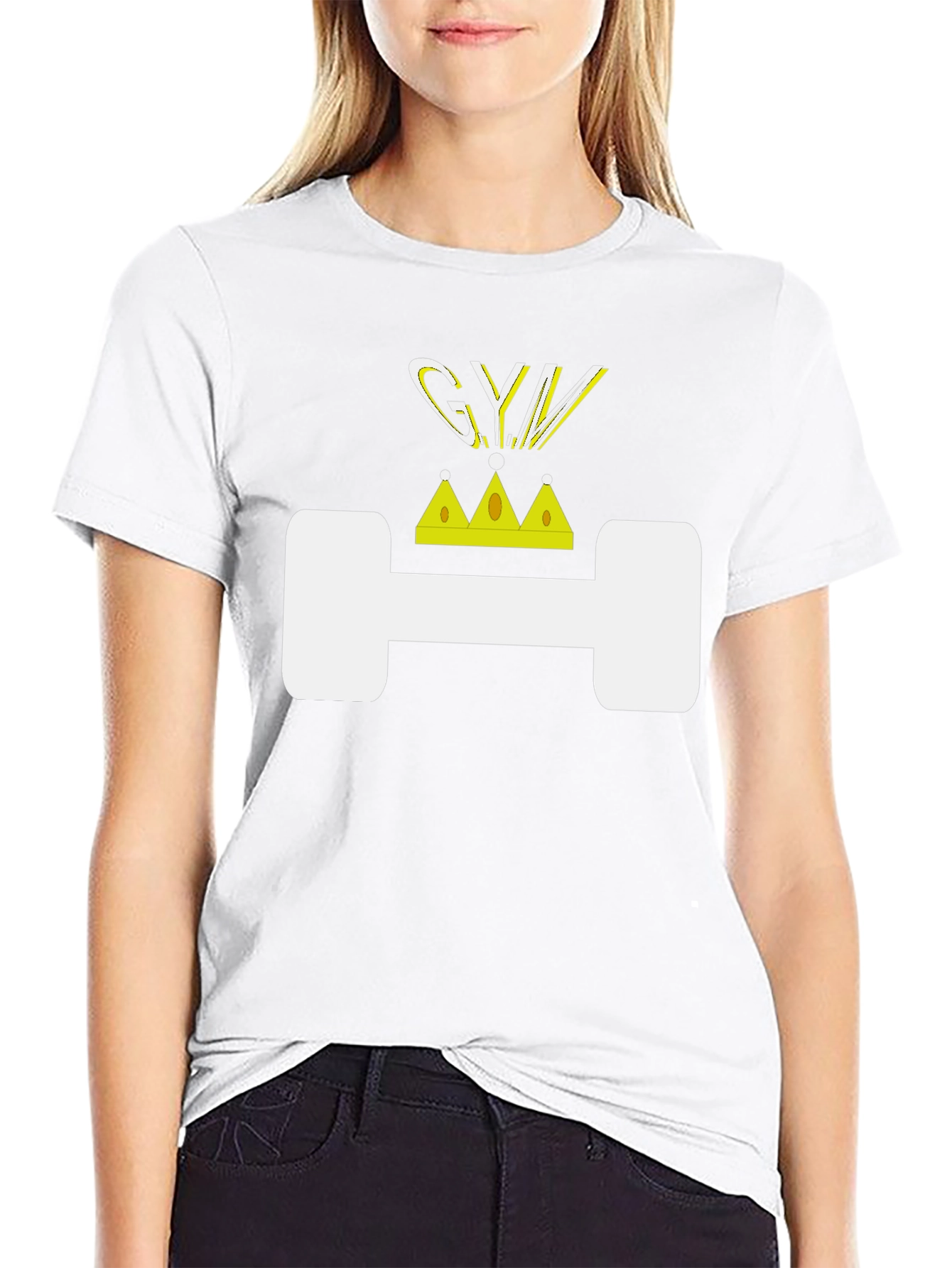 Gym King Graphic Tee - Black