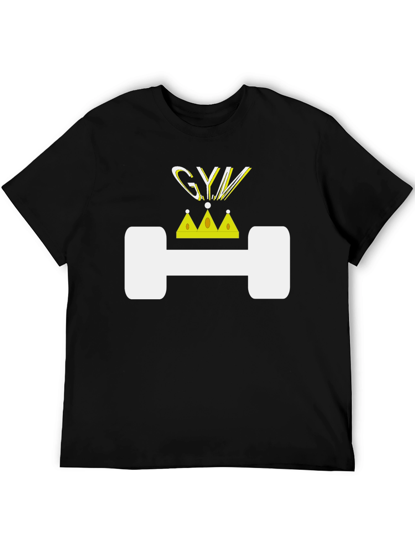 Gym King Graphic Tee - Black
