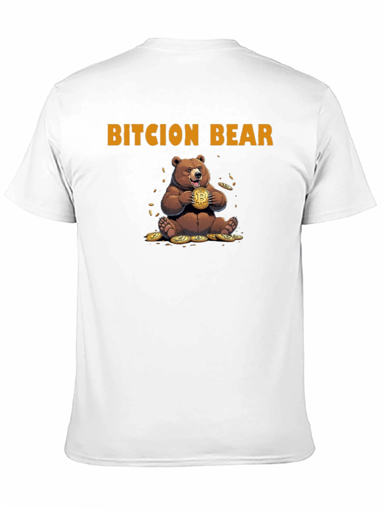Bitcion Bear Graphic Tee - Crypto Humor T-Shirt