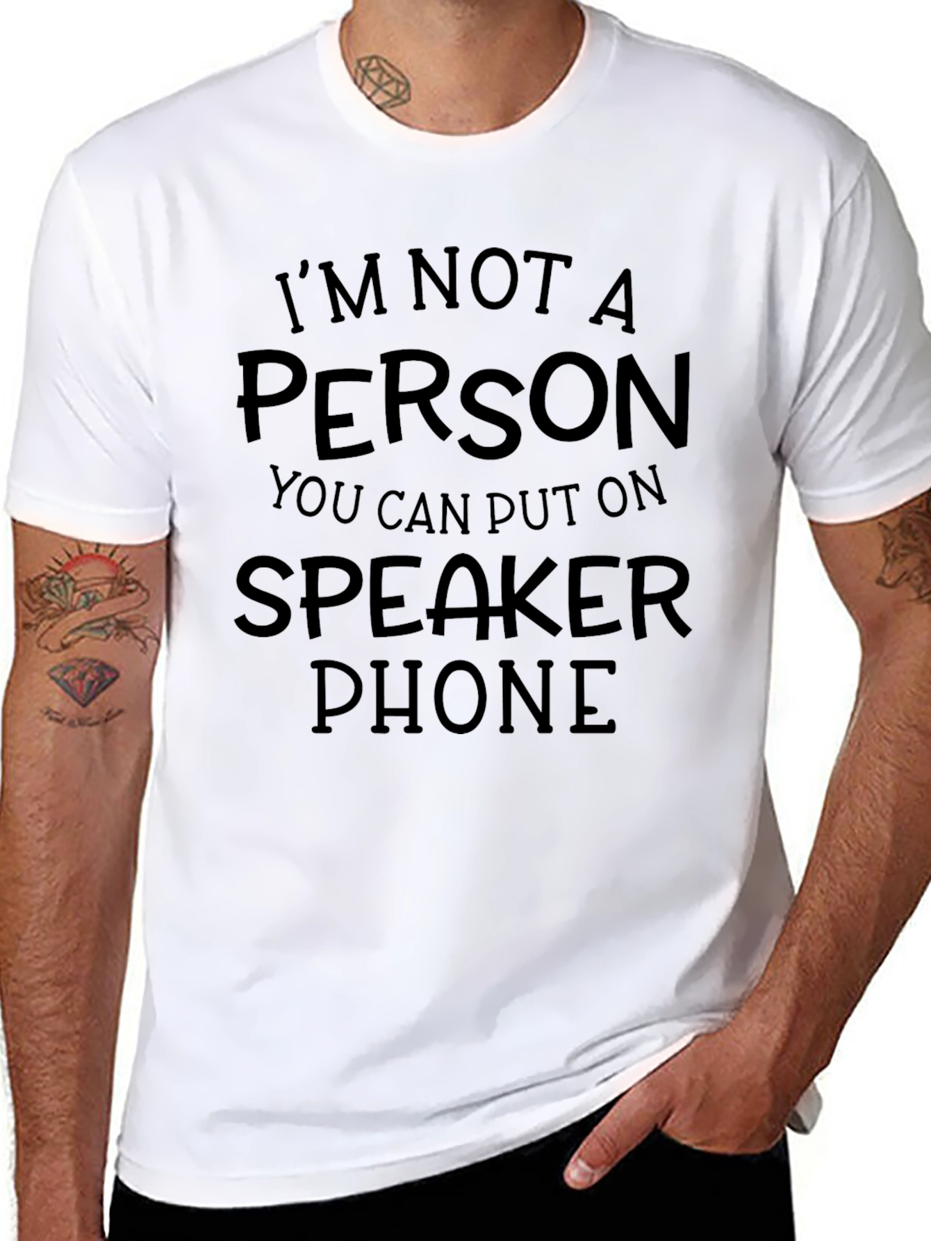 Speakerphone Statement T-Shirt