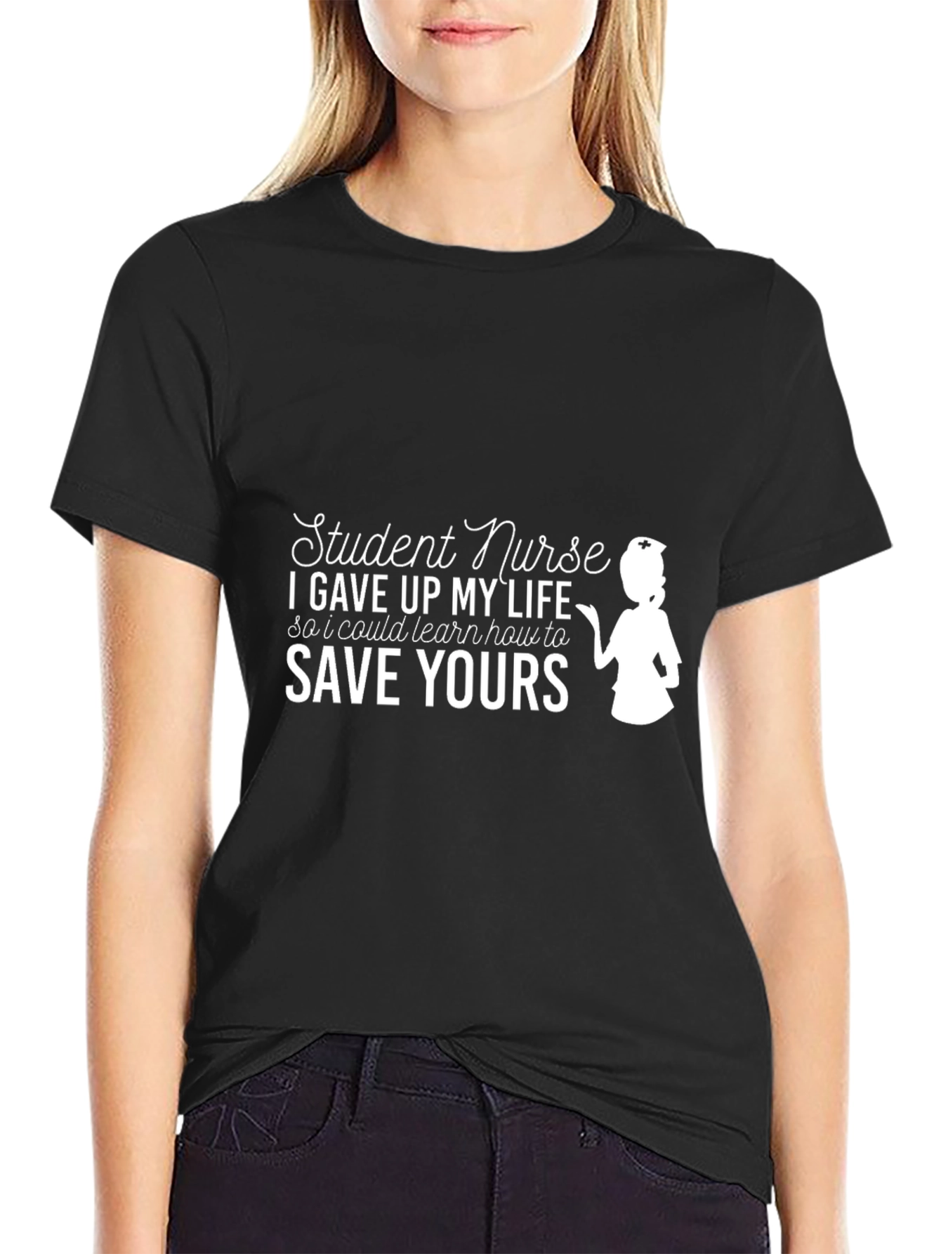 Student Nurse T-Shirt: Save Yours Edition