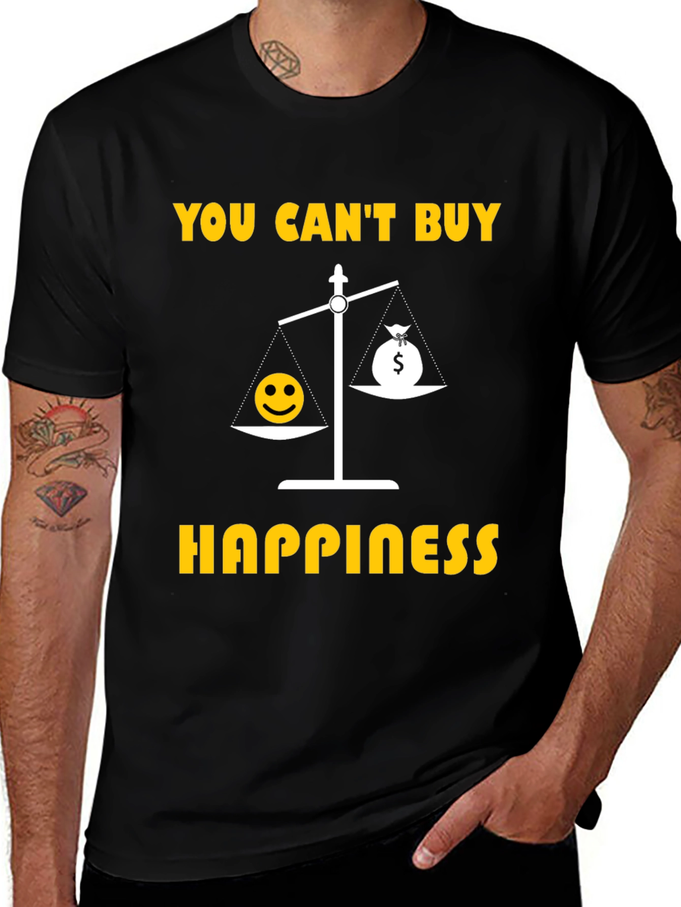 Happiness T-Shirt - You Cant Buy Happiness Tee