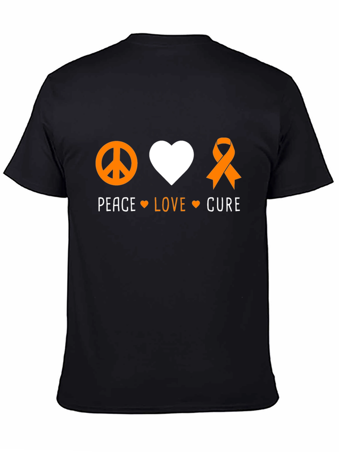 Peace Love Cure Graphic Tee