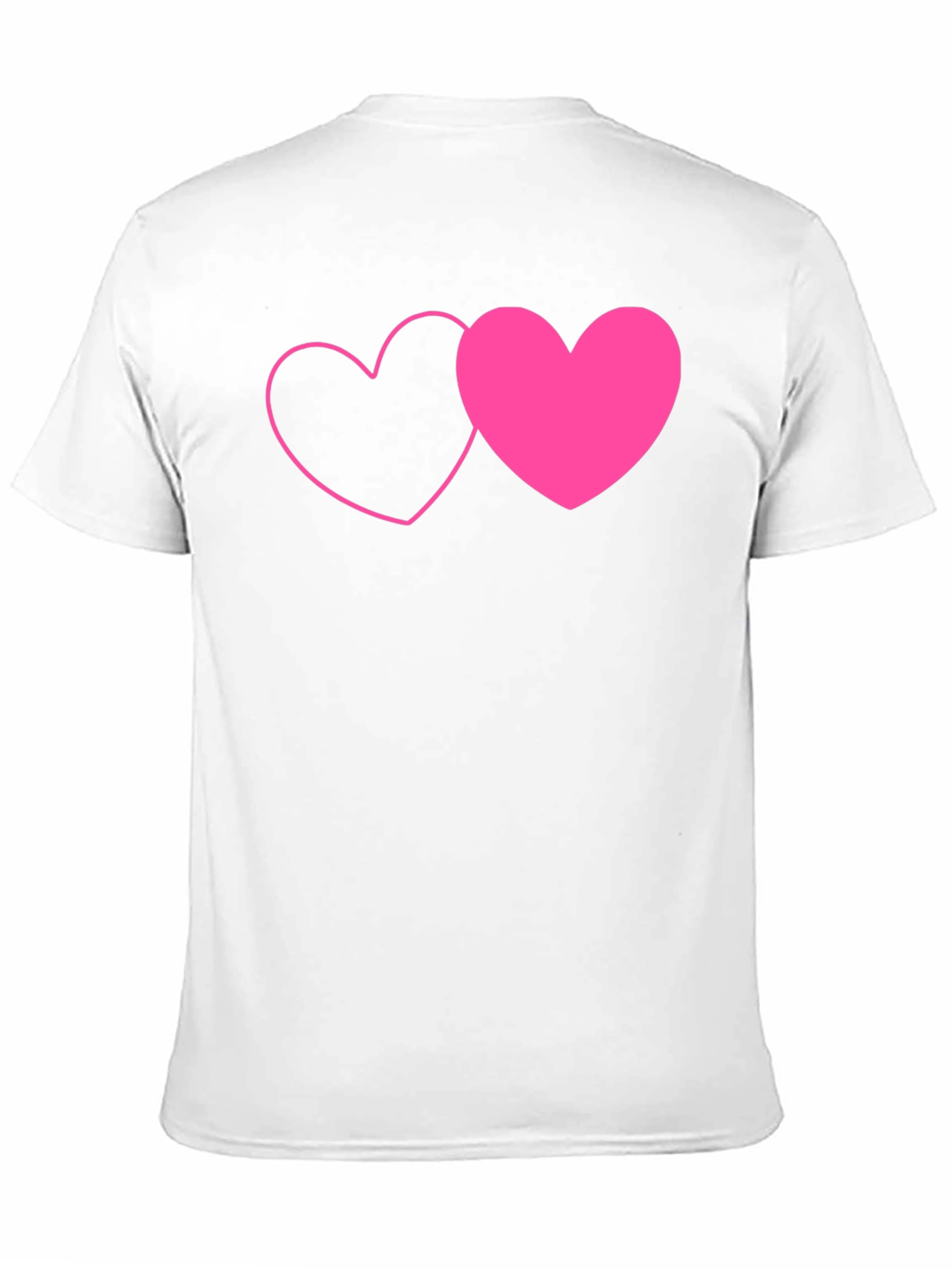Love Heart Graphic Tee - Black