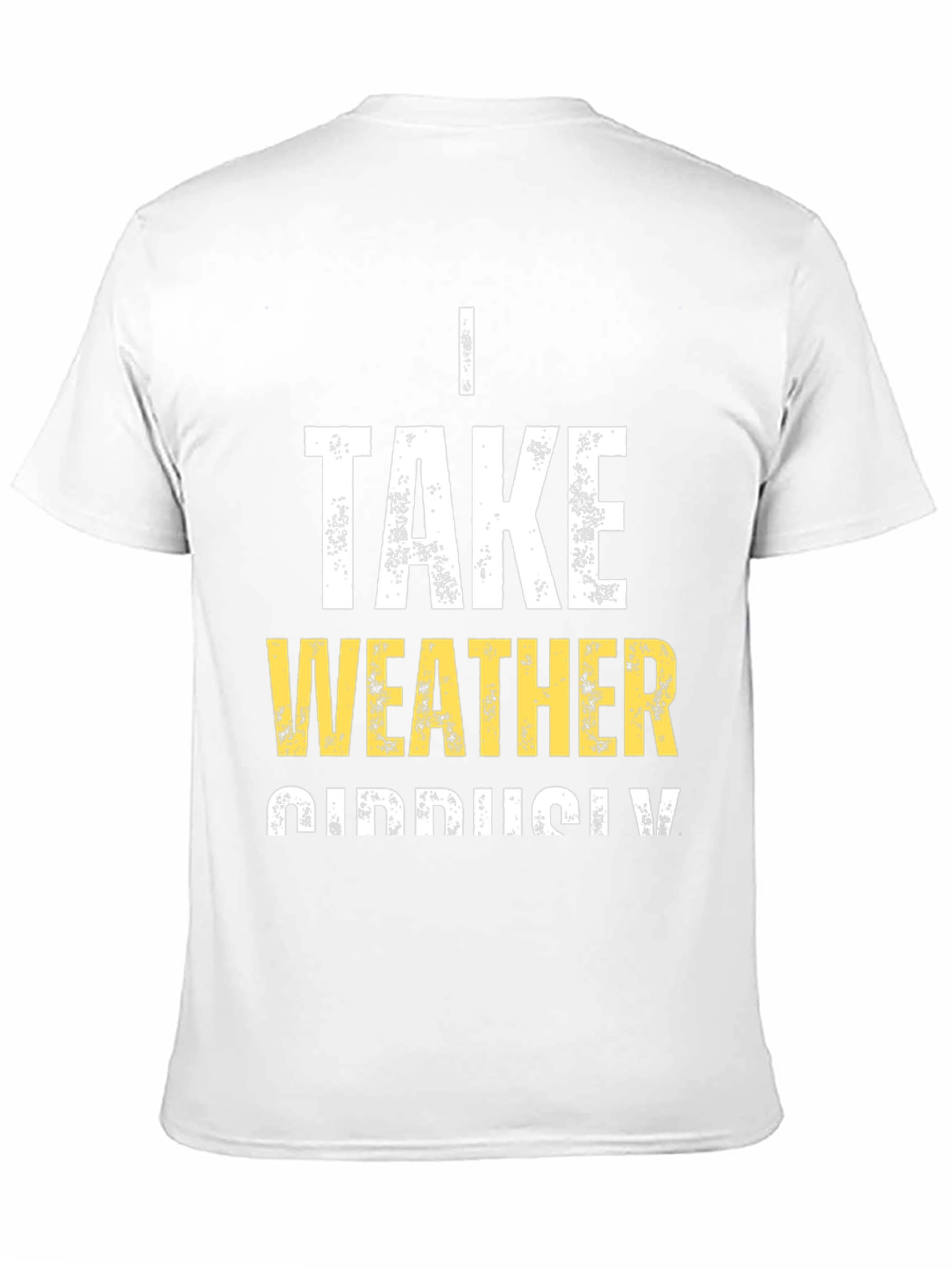 Funny Weather Pun T-Shirt - I Take Weather Seriously