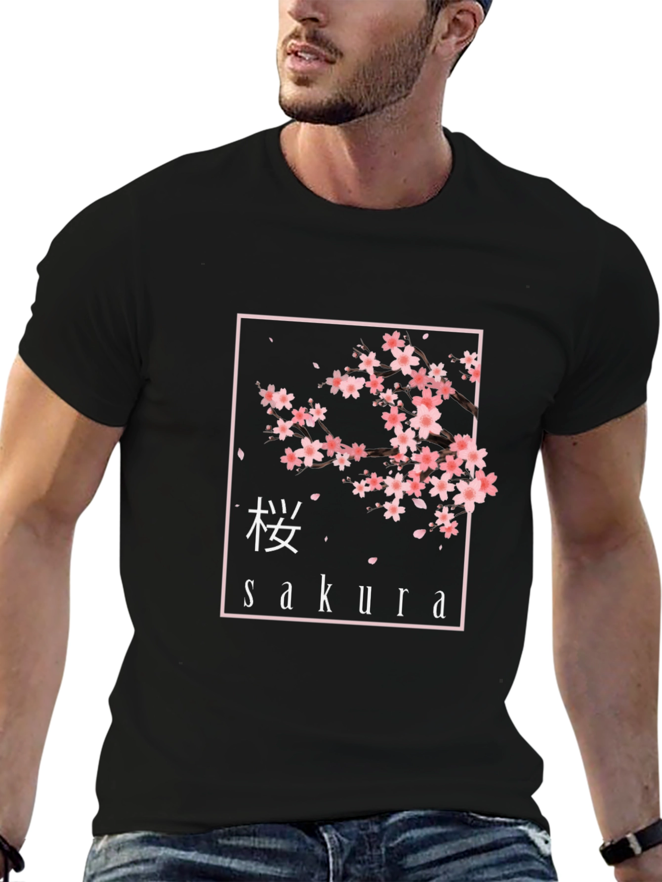Sakura Graphic Tee - Japanese Cherry Blossom T-Shirt