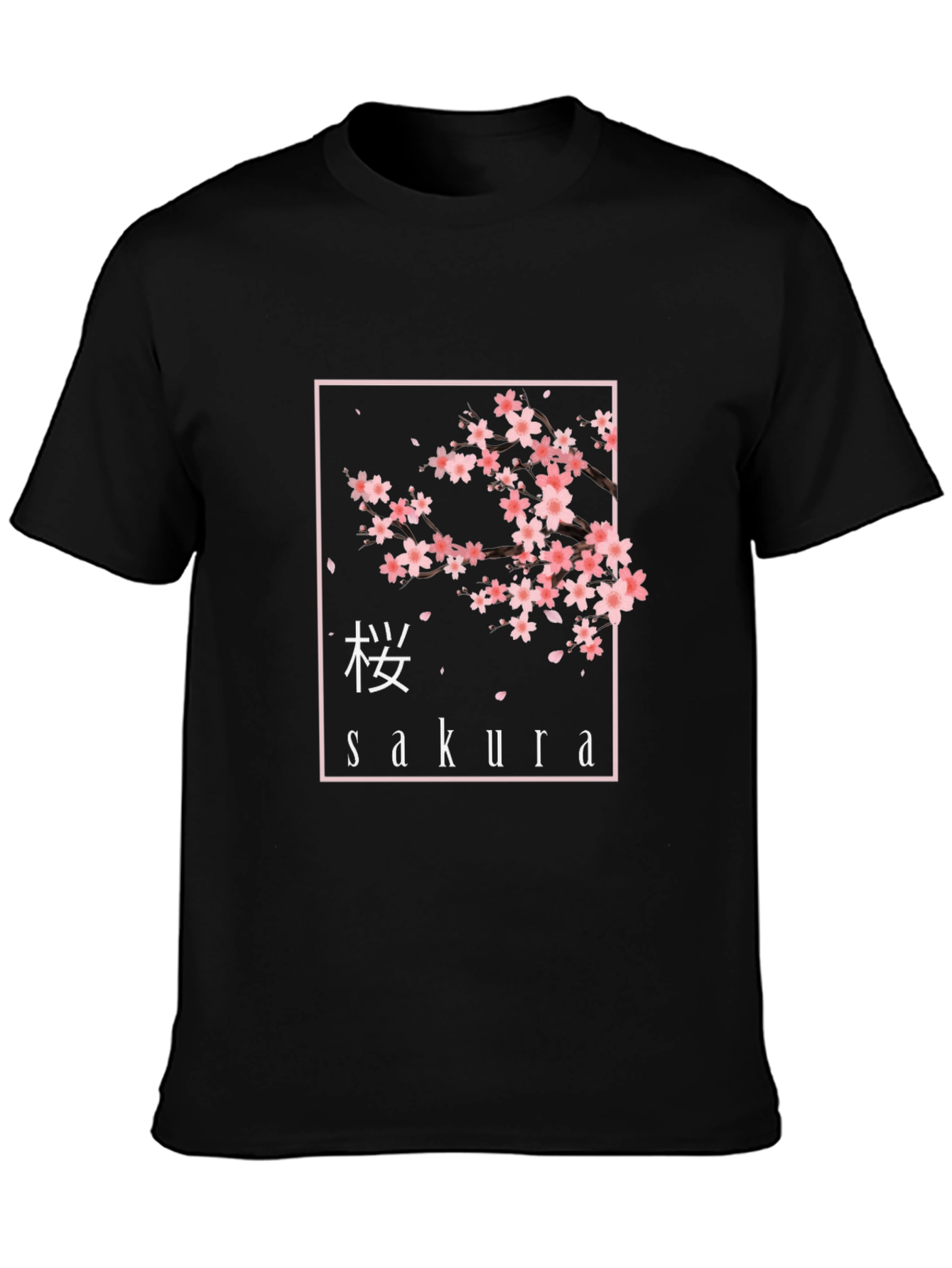 Sakura Graphic Tee - Japanese Cherry Blossom T-Shirt