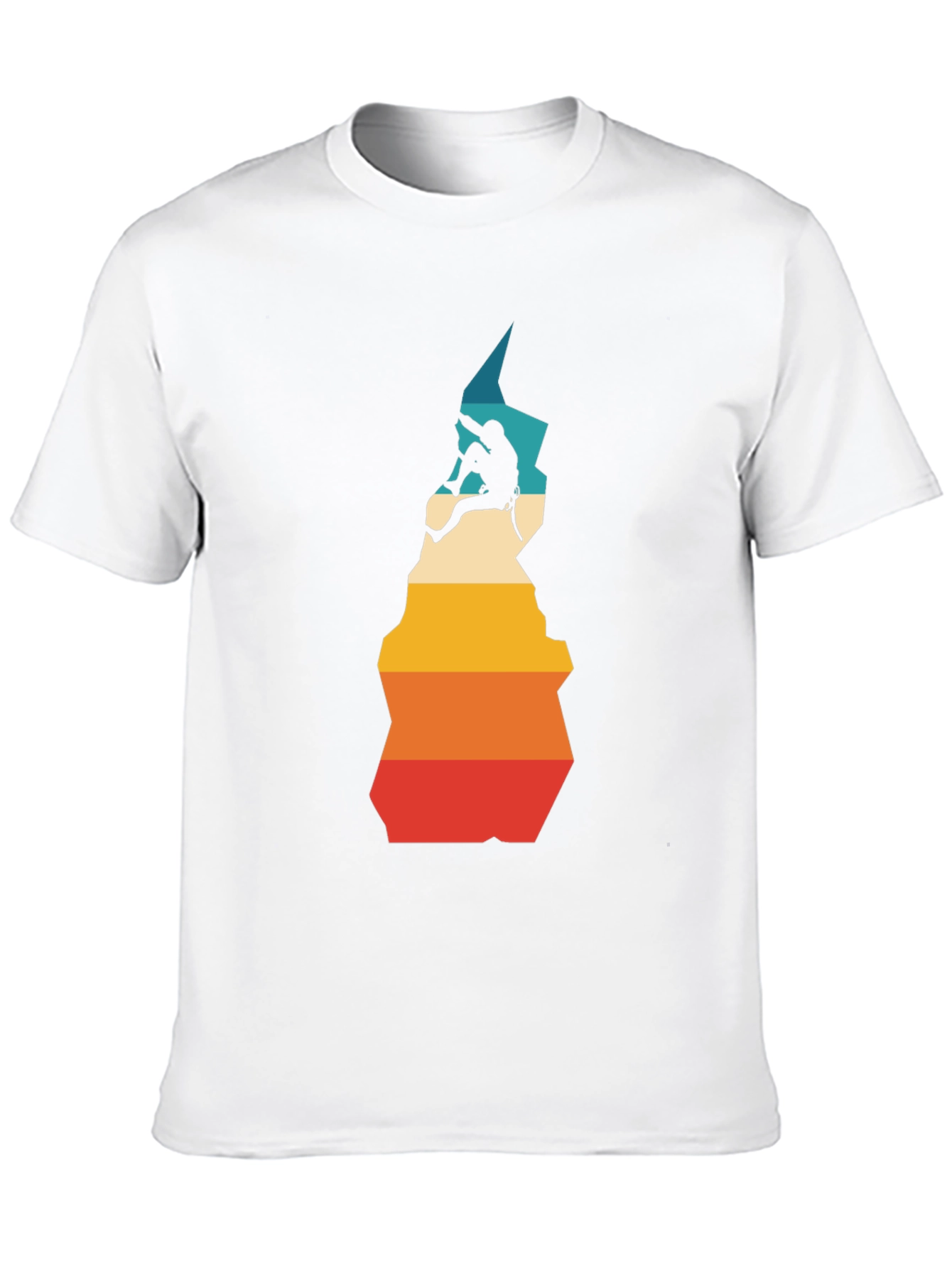 Climbing Retro Style T-Shirt