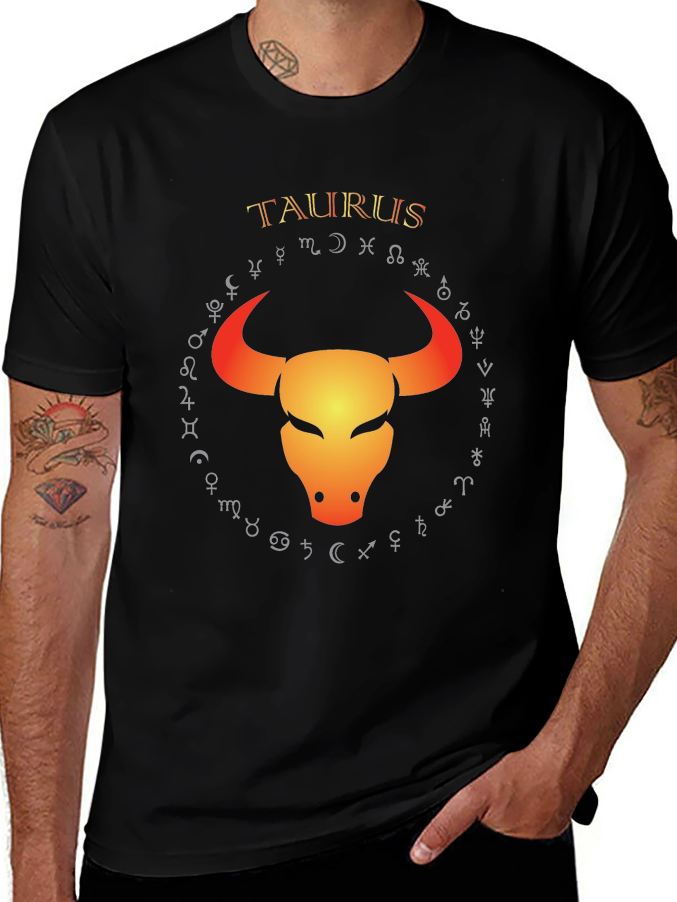 Taurus Zodiac T-Shirt - Bull Sign Apparel