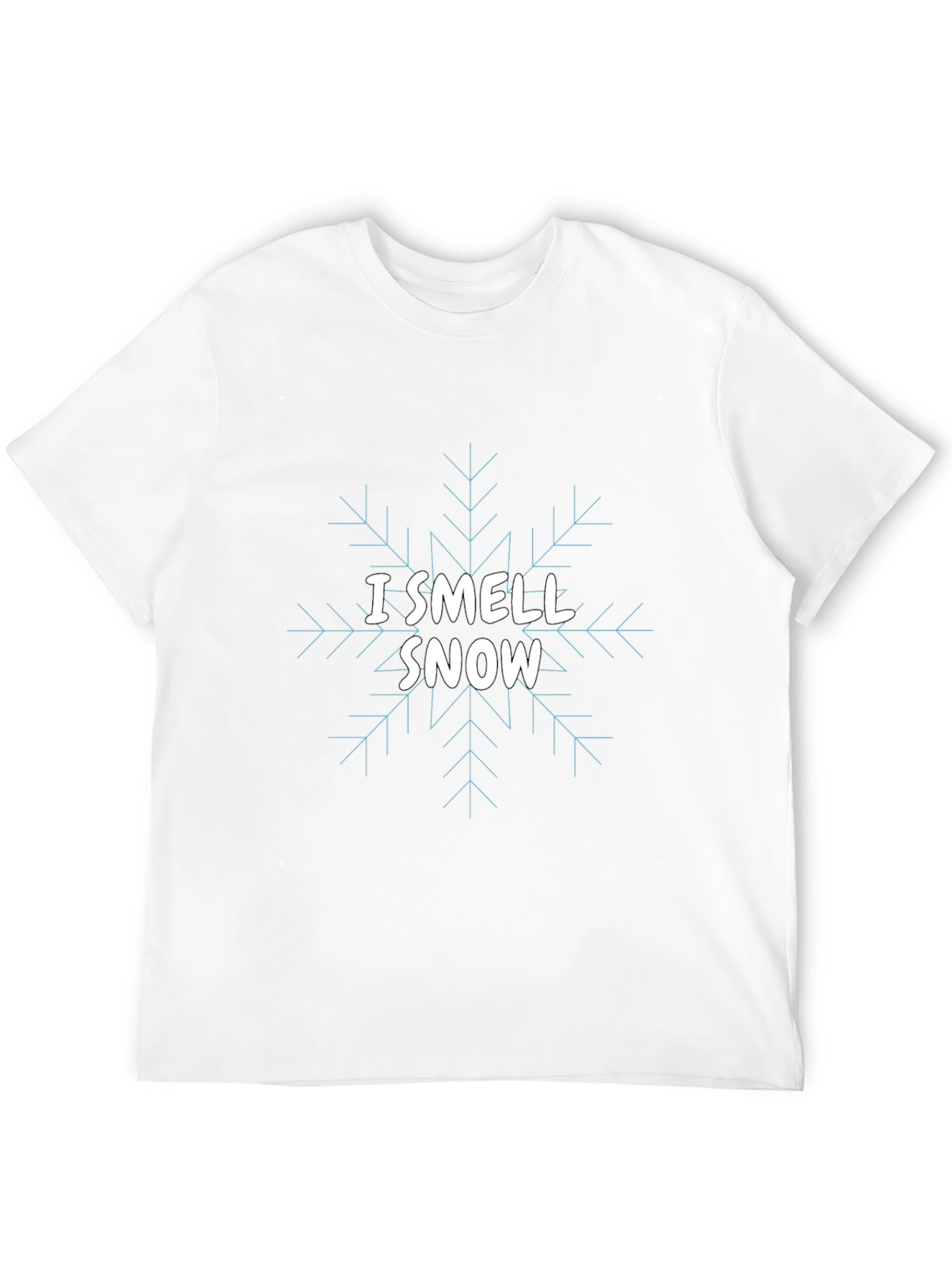 I Smell Snow T-Shirt - Winter Holiday Tee