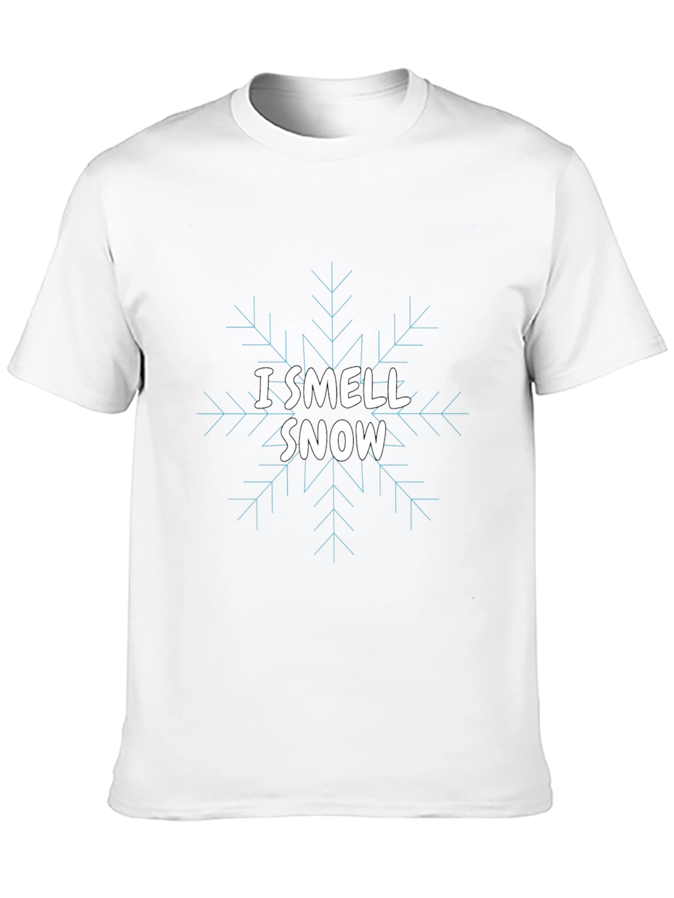 I Smell Snow T-Shirt - Winter Holiday Tee