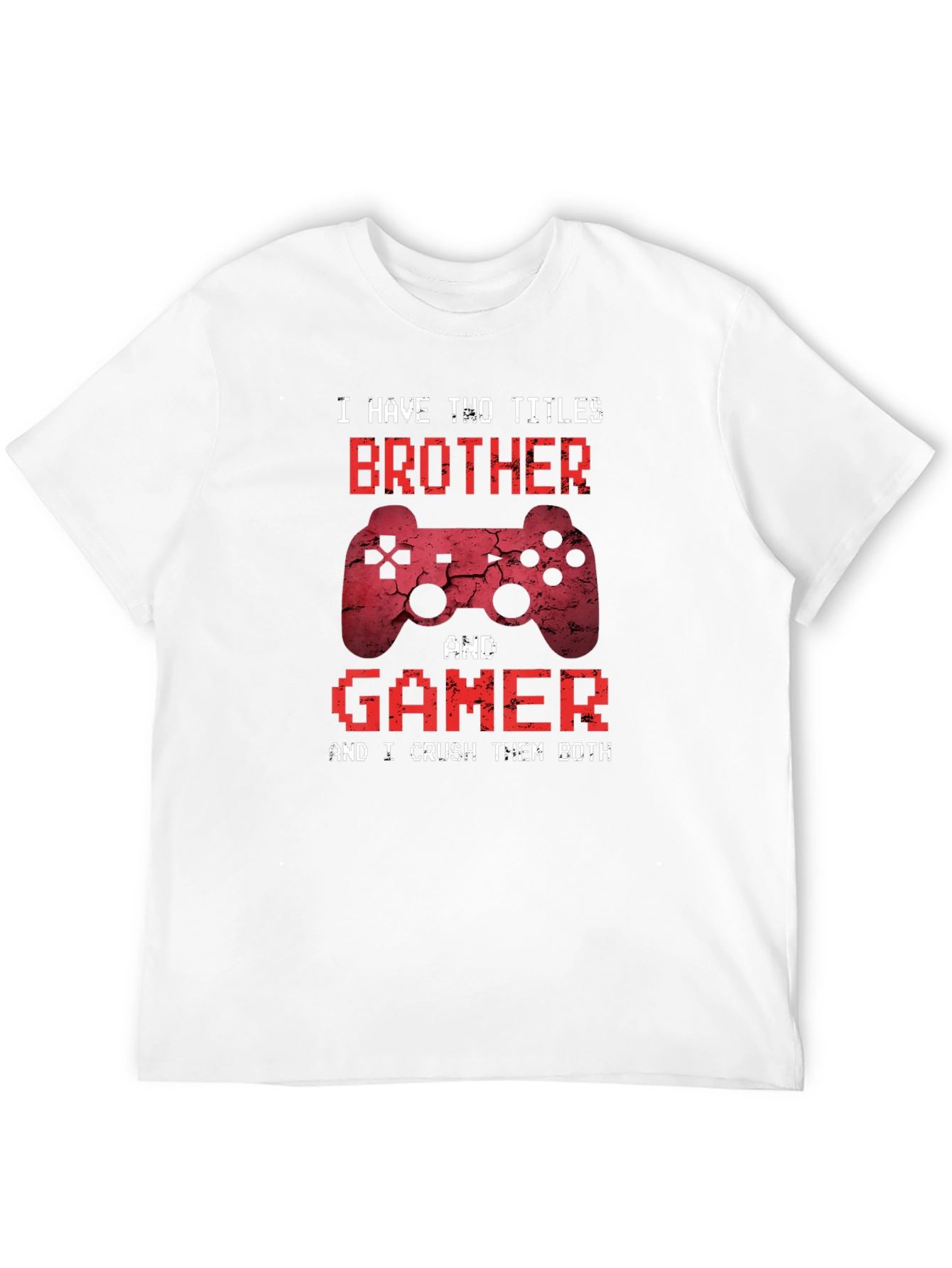 Brother & Gamer T-Shirt - Funny Gaming Gift