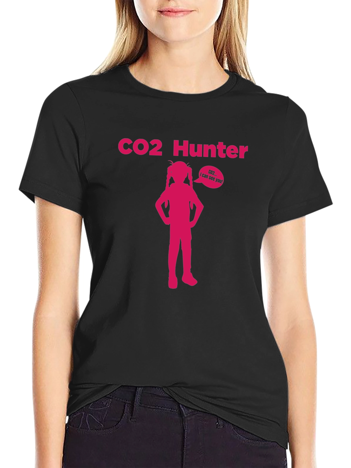 CO2 Hunter Graphic T-Shirt - Black