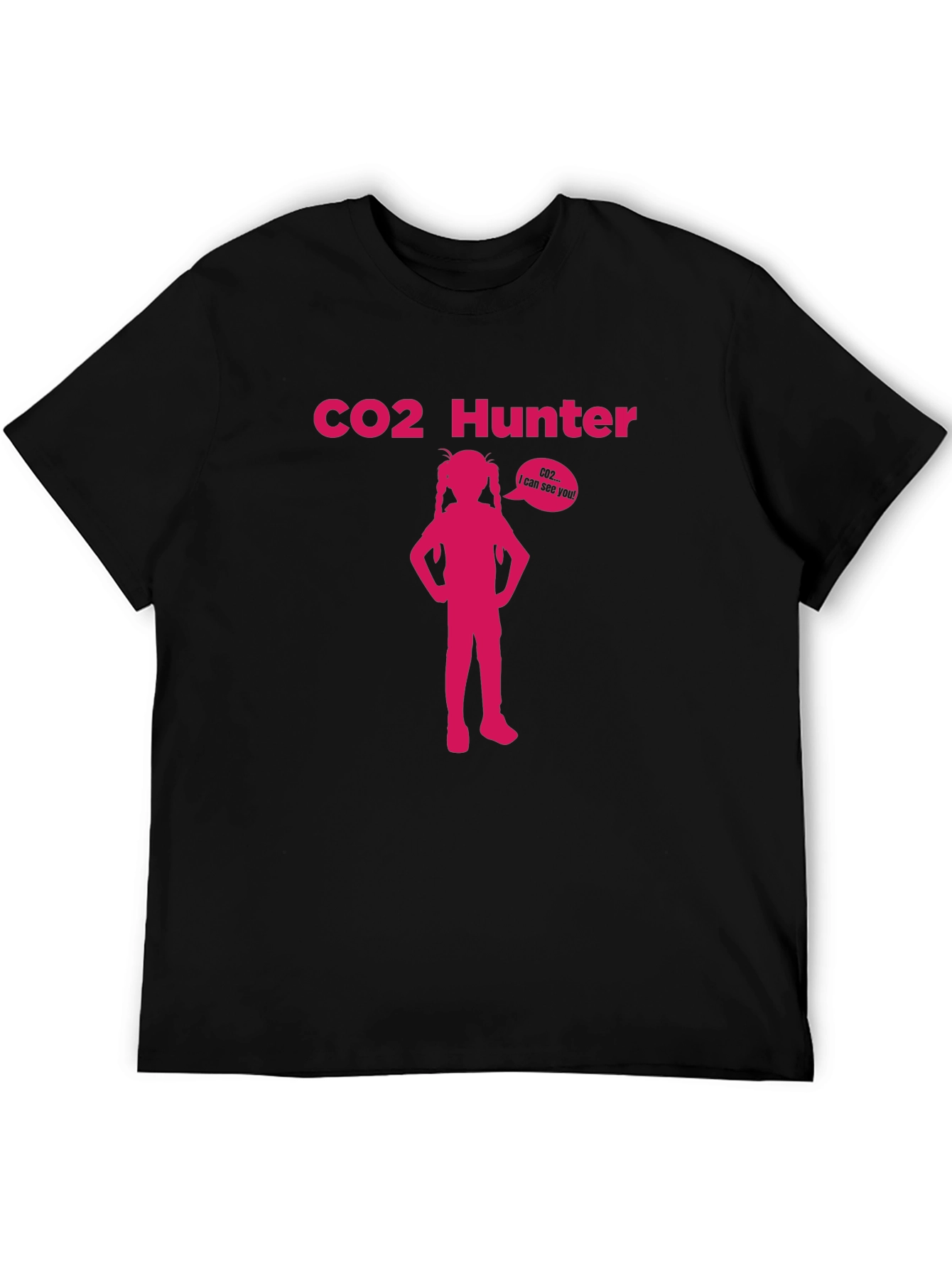 CO2 Hunter Graphic T-Shirt - Black