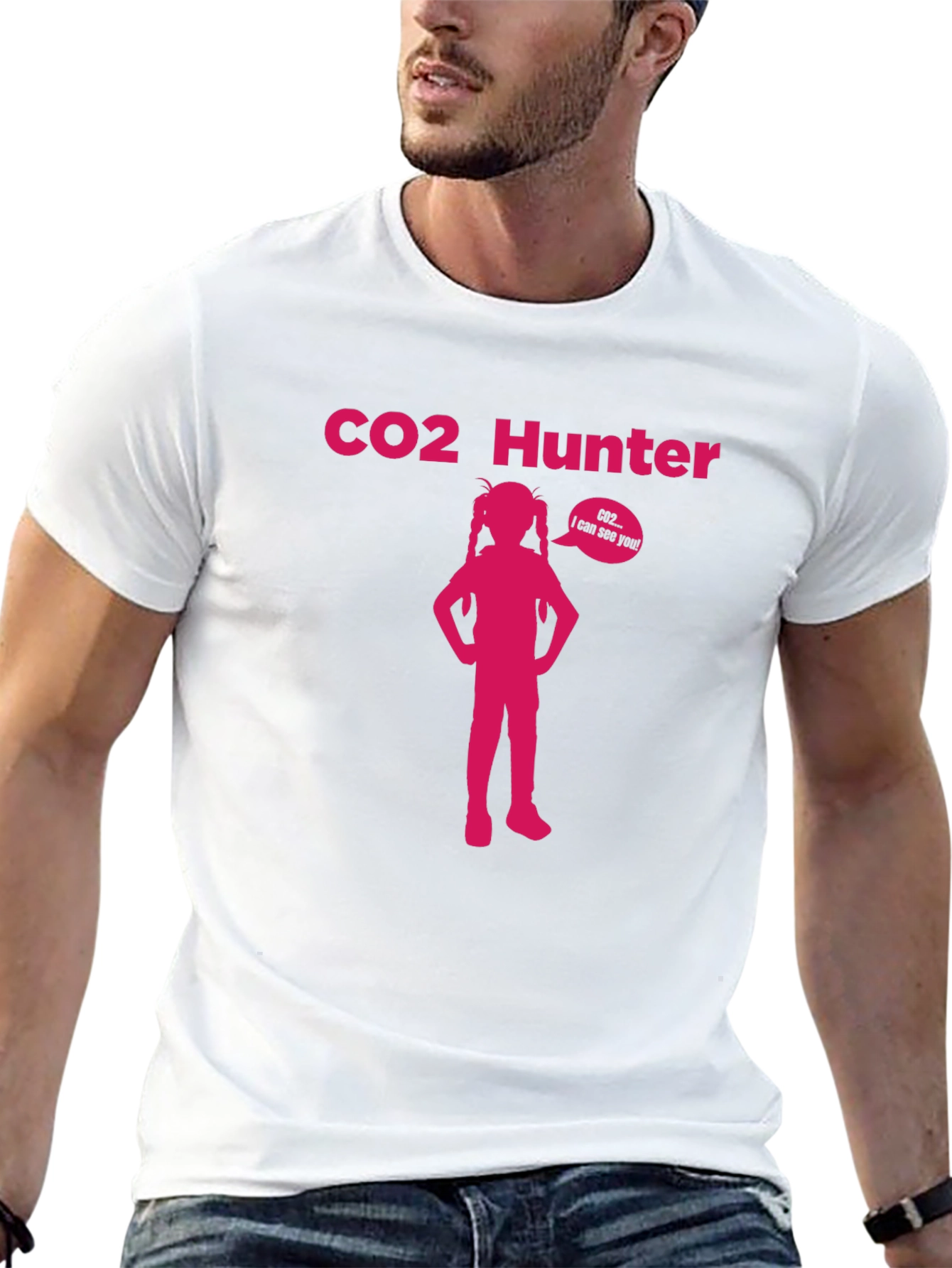 CO2 Hunter Graphic T-Shirt - Black