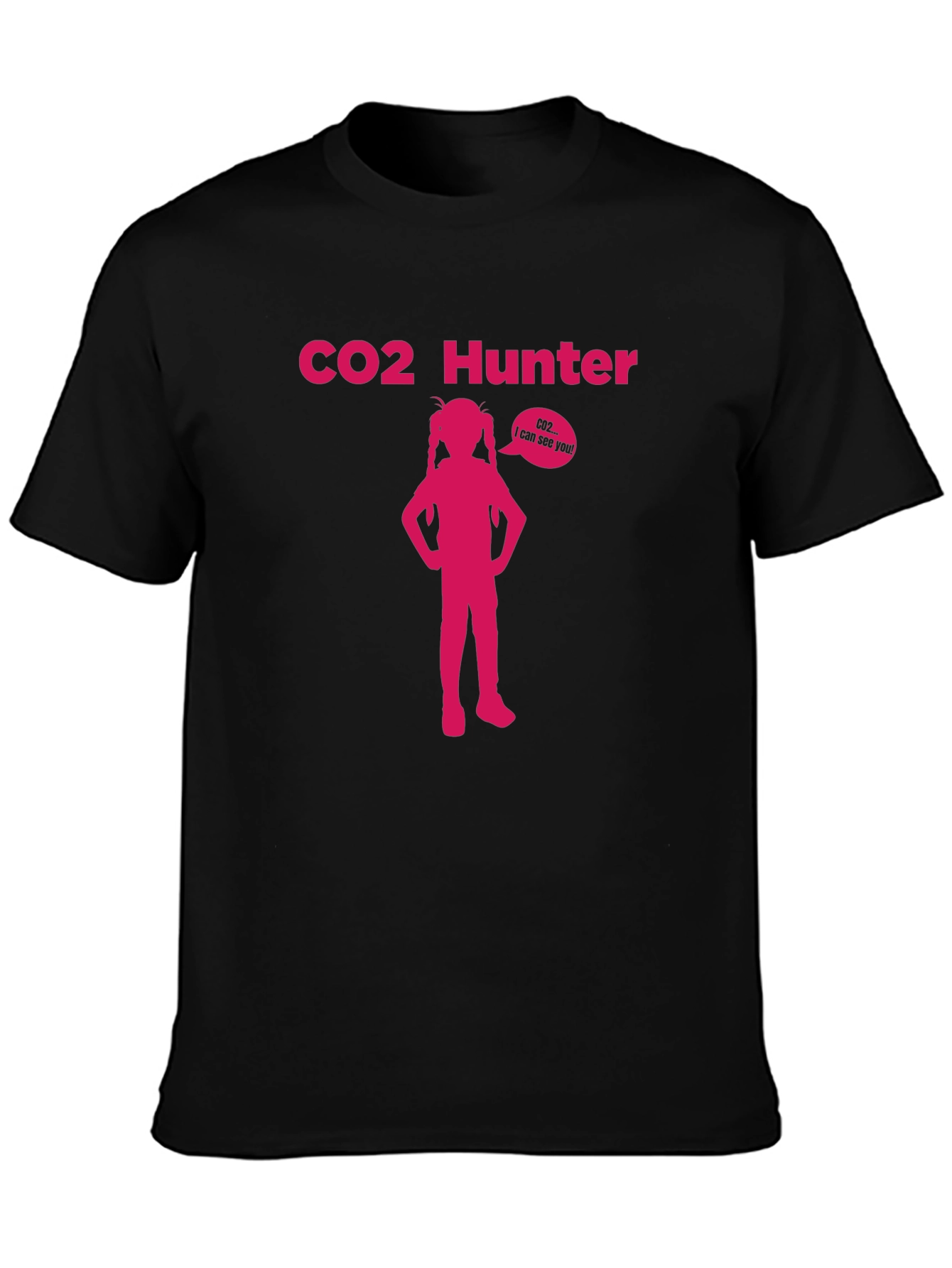 CO2 Hunter Graphic T-Shirt - Black