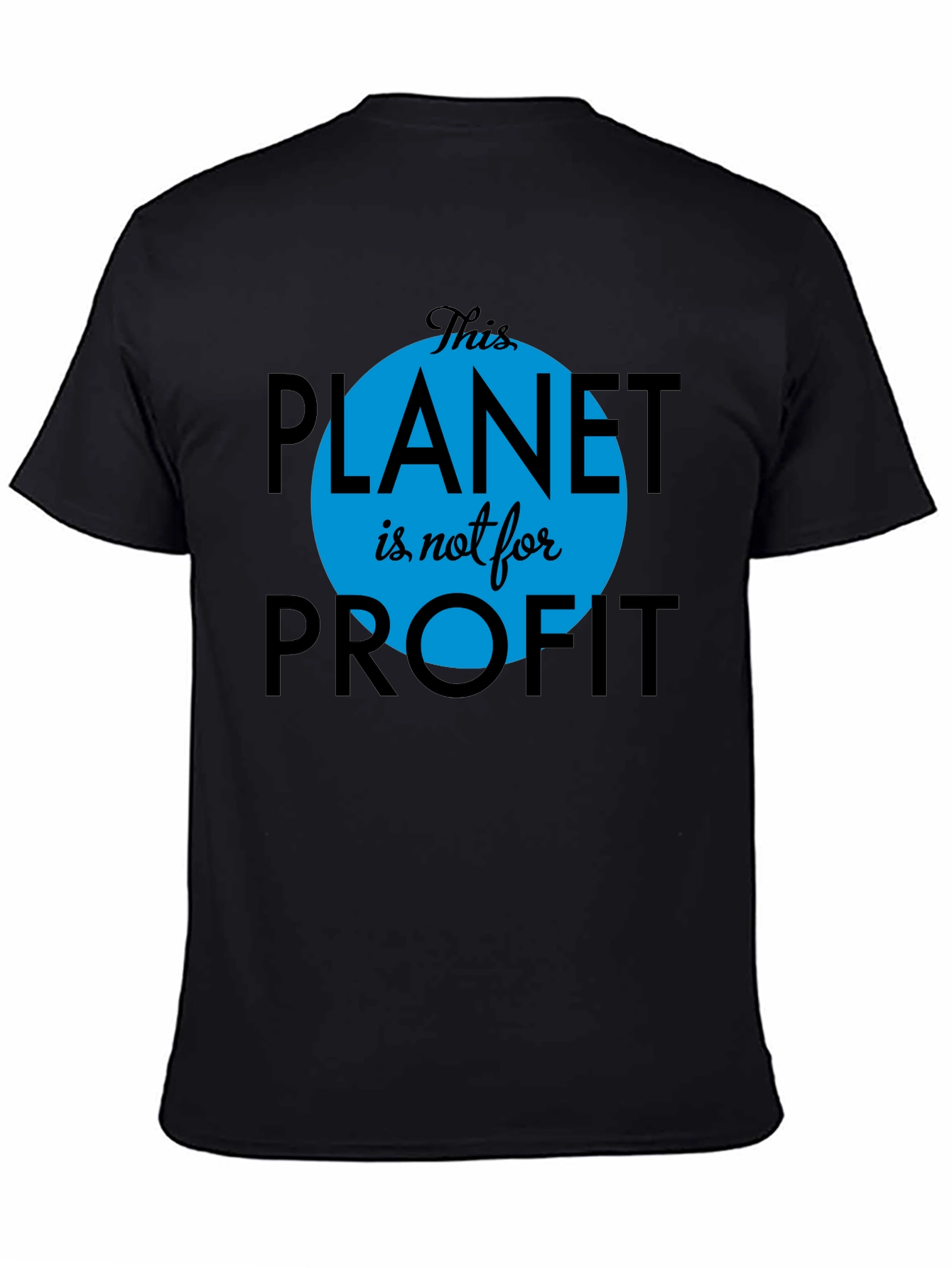 Planet Over Profit Graphic Tee - Eco-Conscious Style