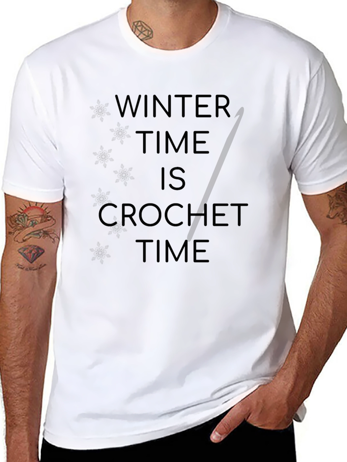 Winter Crochet Time T-Shirt