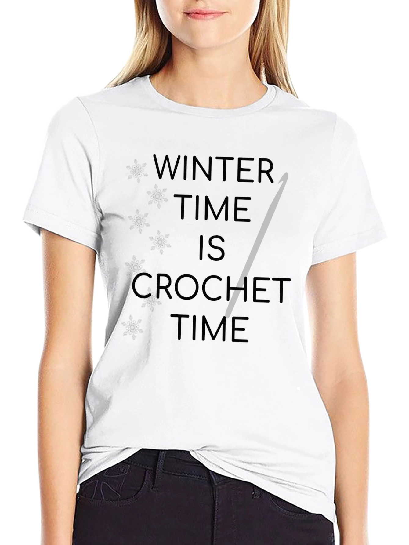 Winter Crochet Time T-Shirt