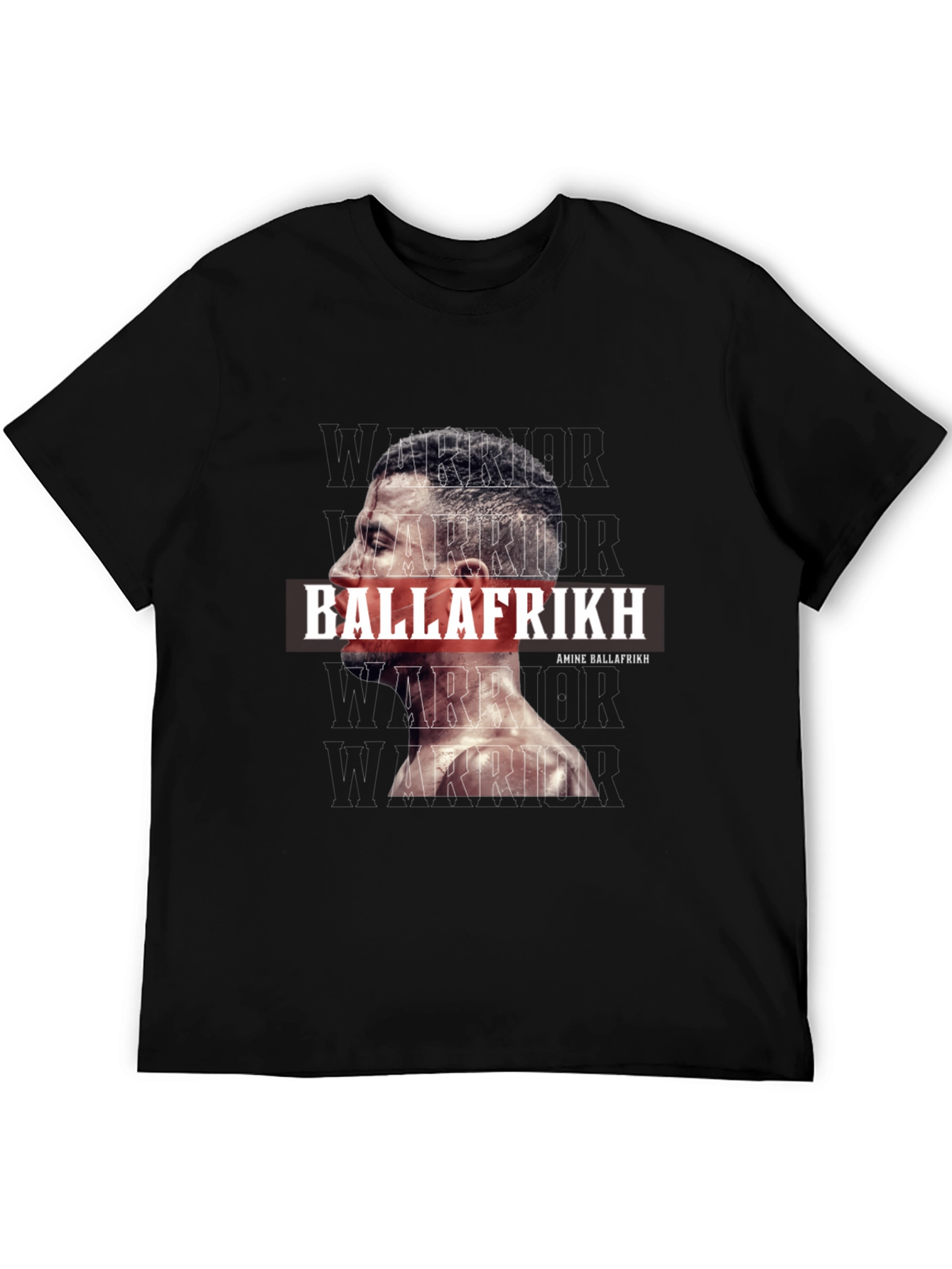 Amine Ballafrikh Warrior Graphic T-Shirt