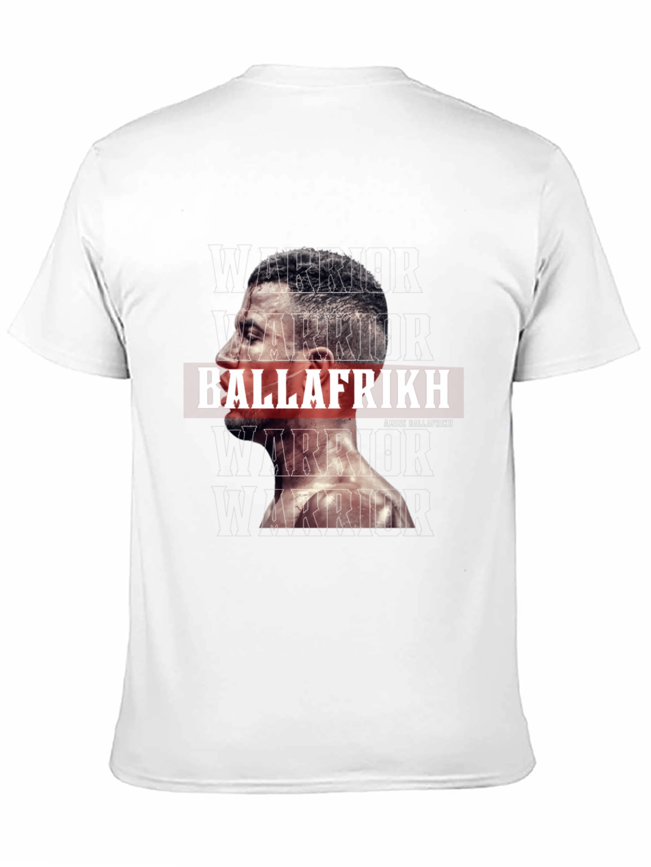 Amine Ballafrikh Warrior Graphic T-Shirt