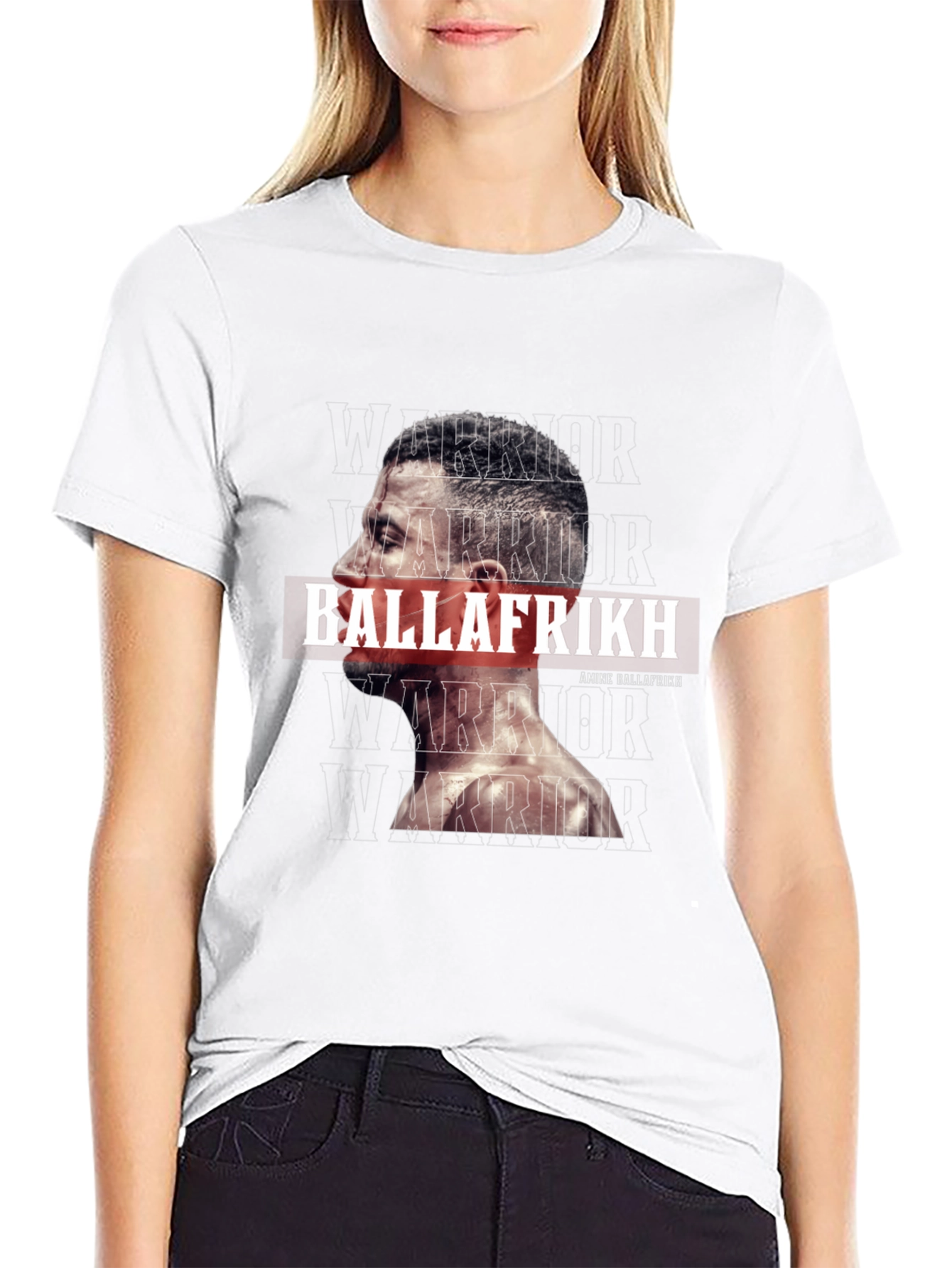 Amine Ballafrikh Warrior Graphic T-Shirt