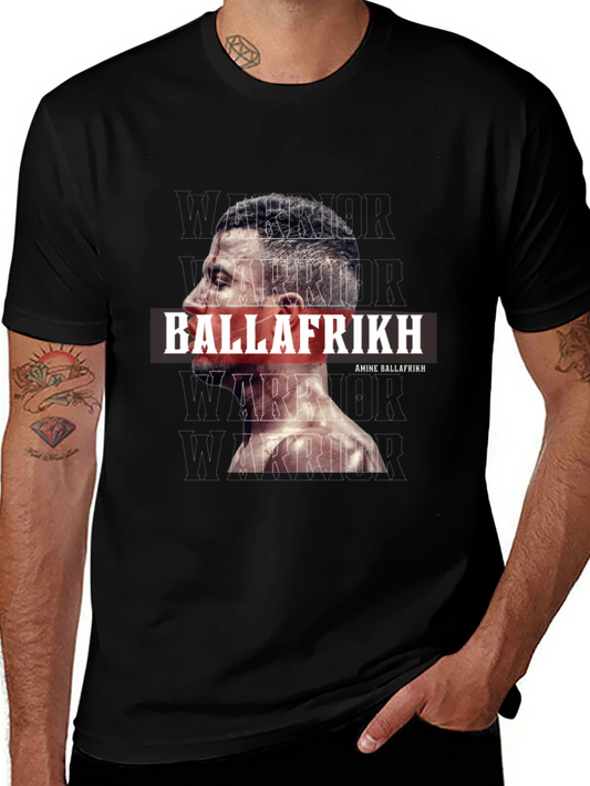 Amine Ballafrikh Warrior Graphic T-Shirt