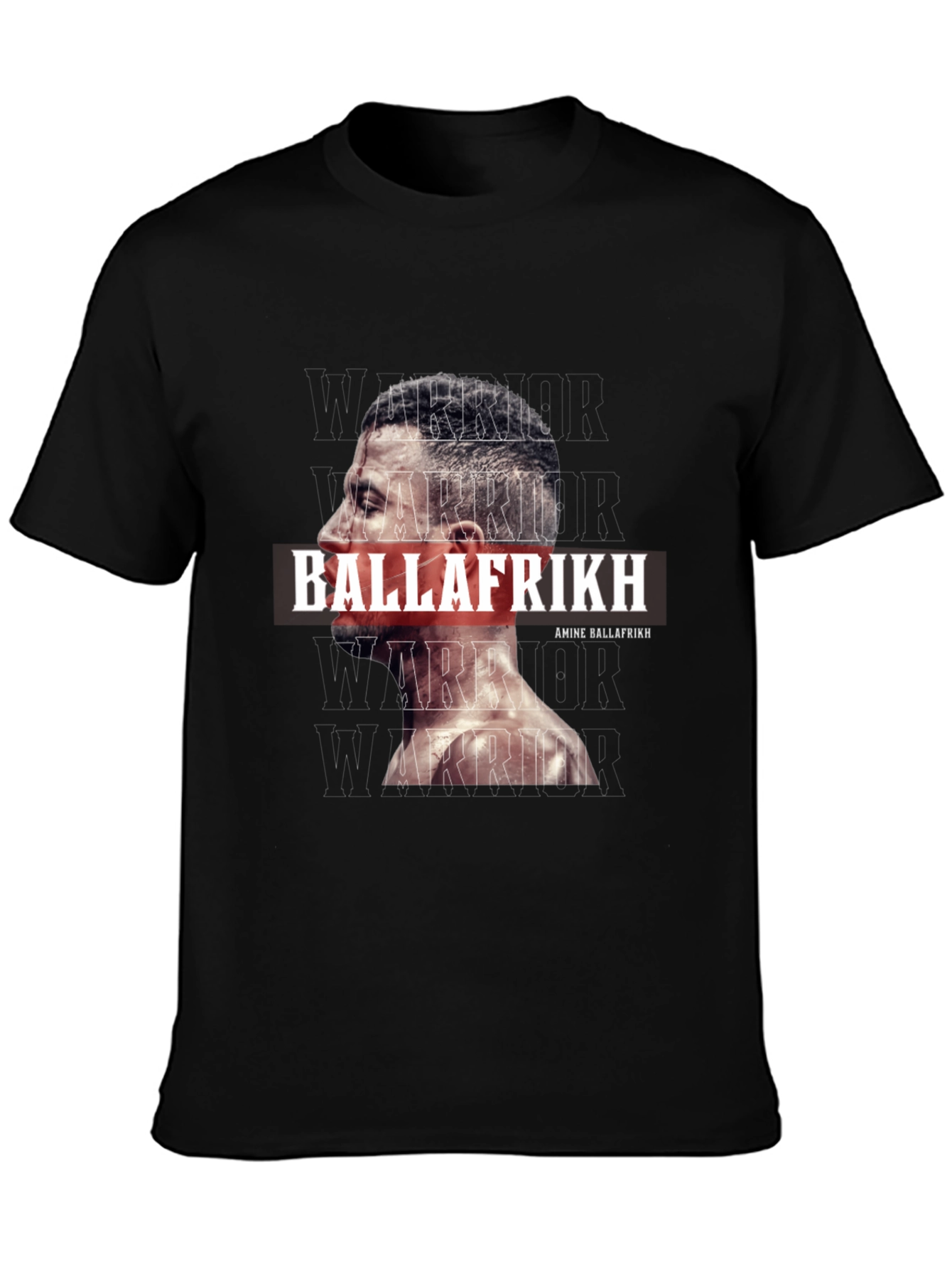 Amine Ballafrikh Warrior Graphic T-Shirt
