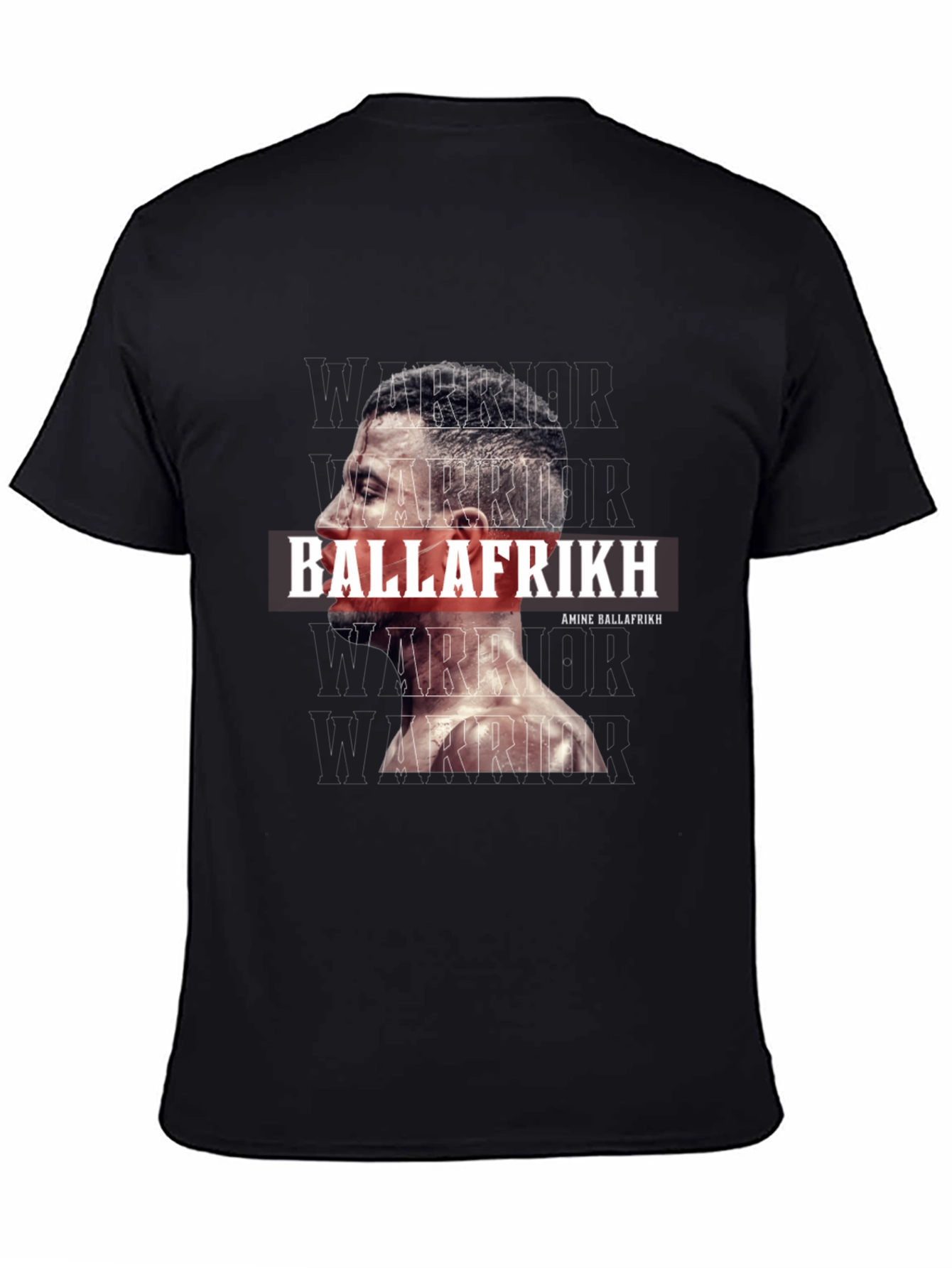 Amine Ballafrikh Warrior Graphic T-Shirt