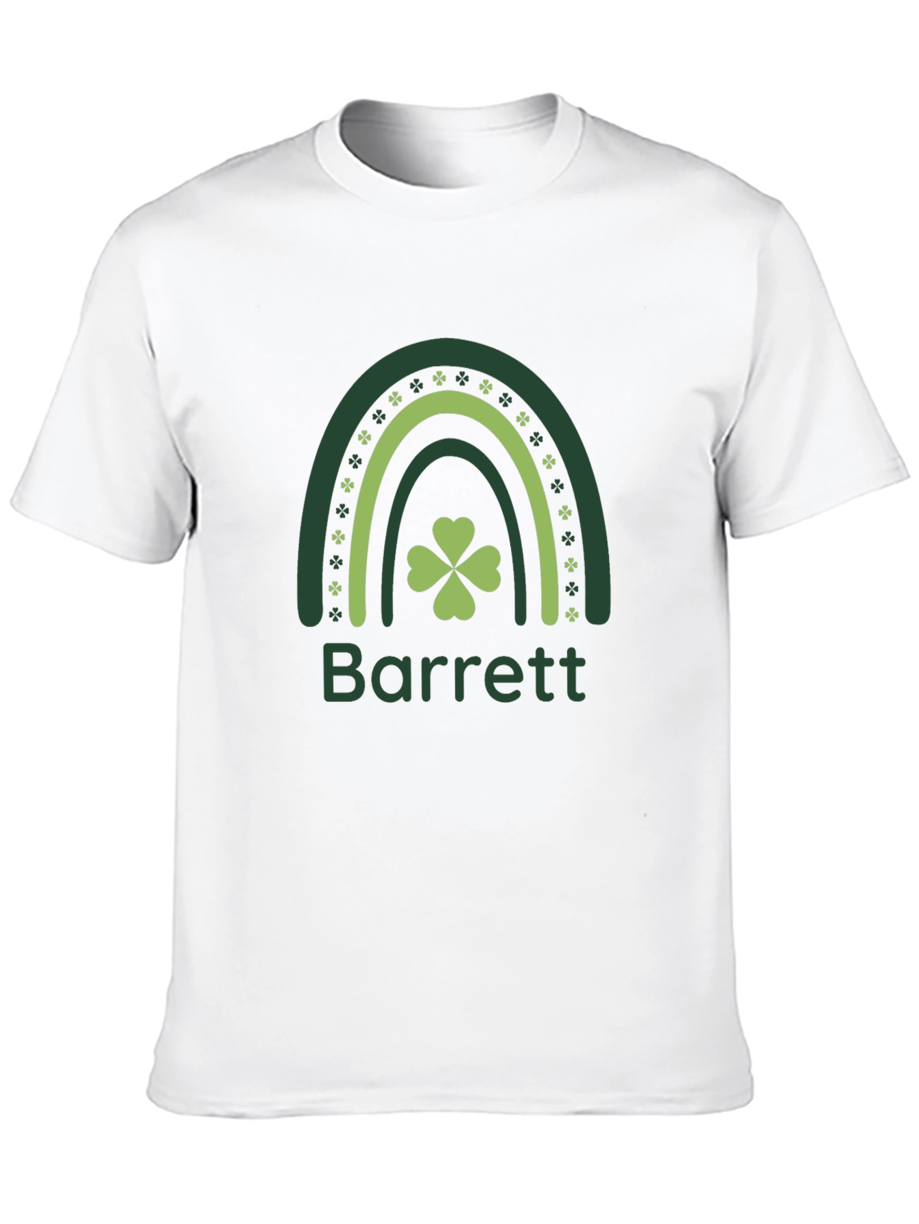 Lucky Rainbow Barrett St. Patricks Day T-Shirt