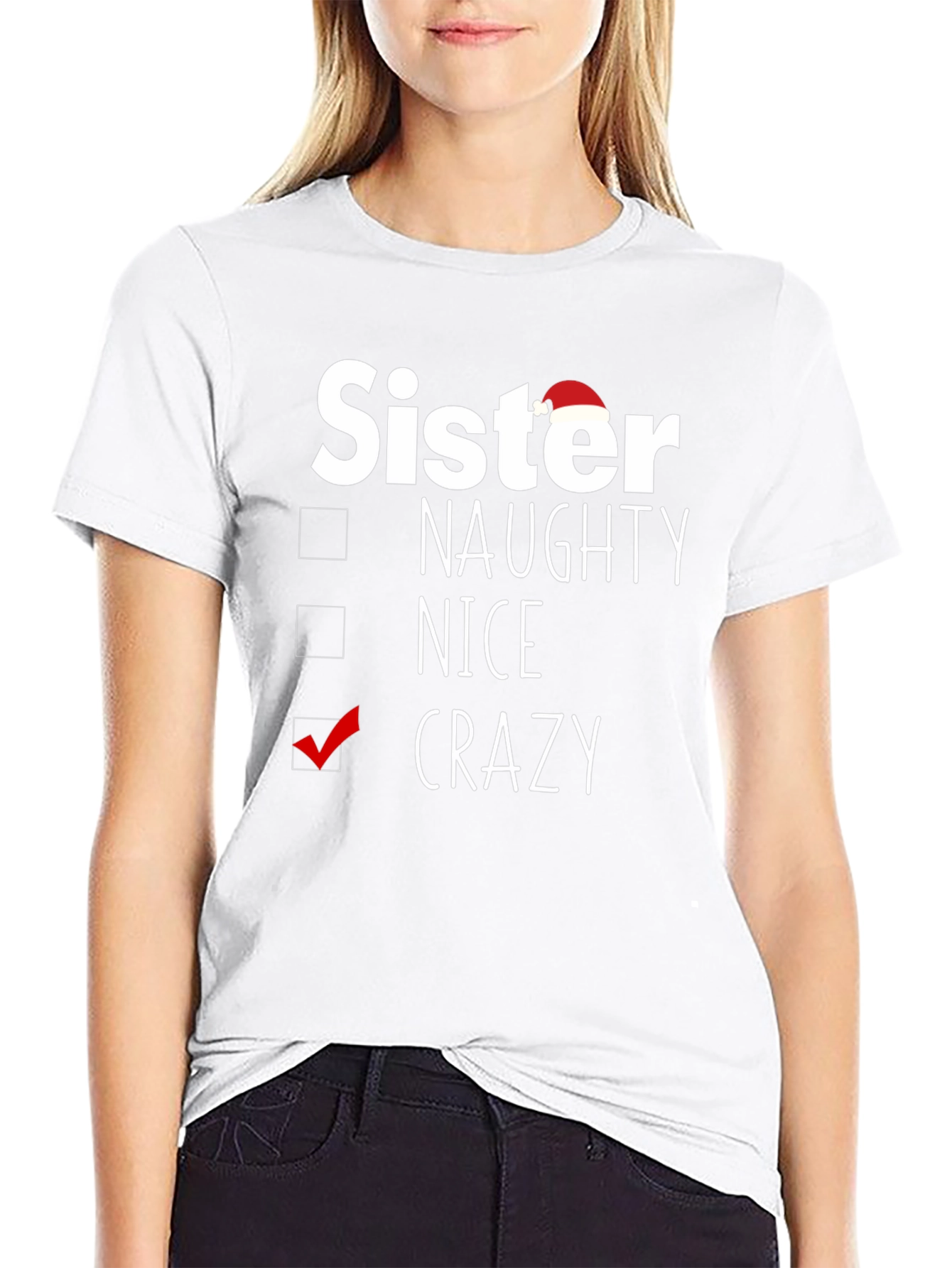 Sister Crazy Christmas T-Shirt